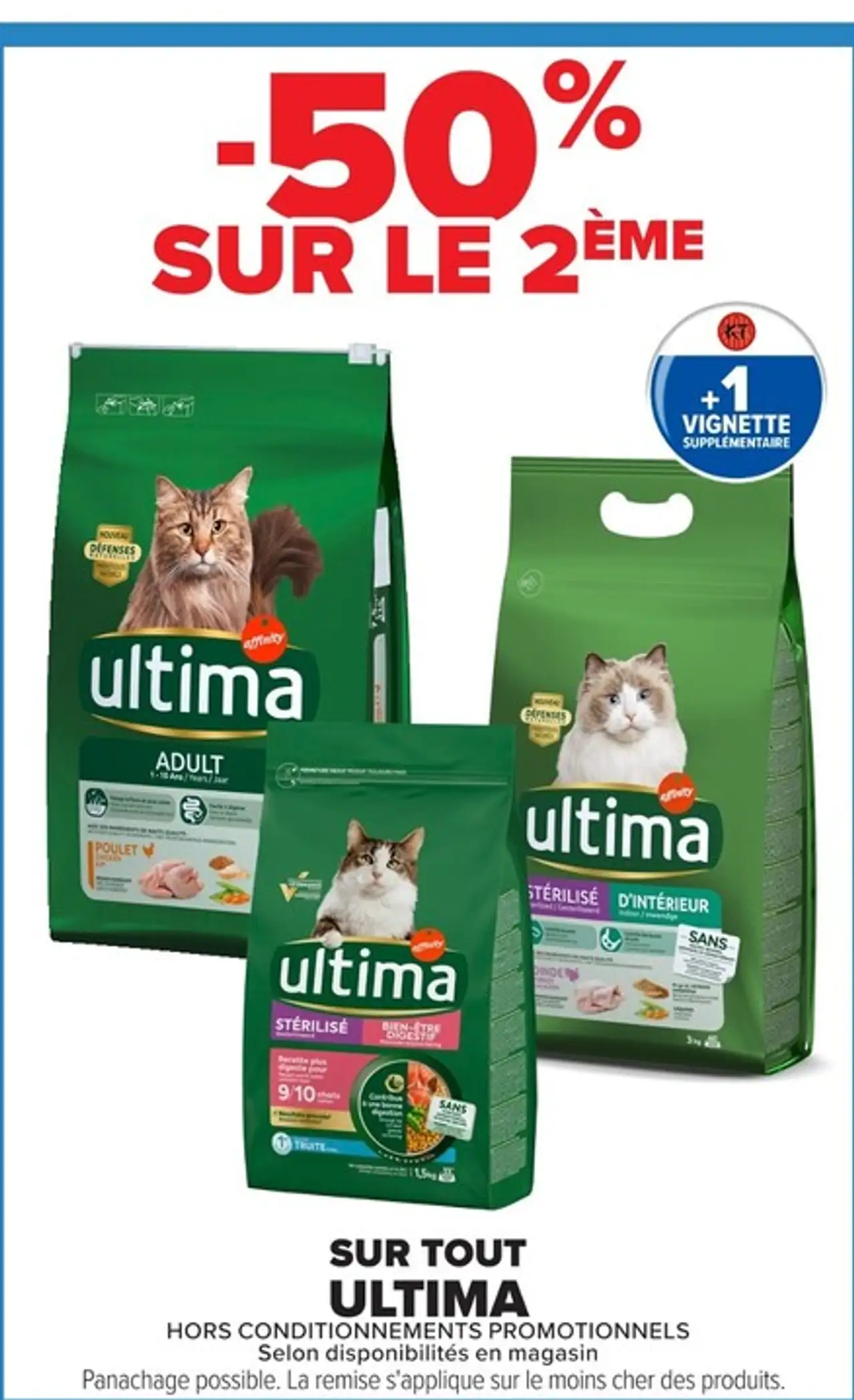 Aliments pour chats Ultima