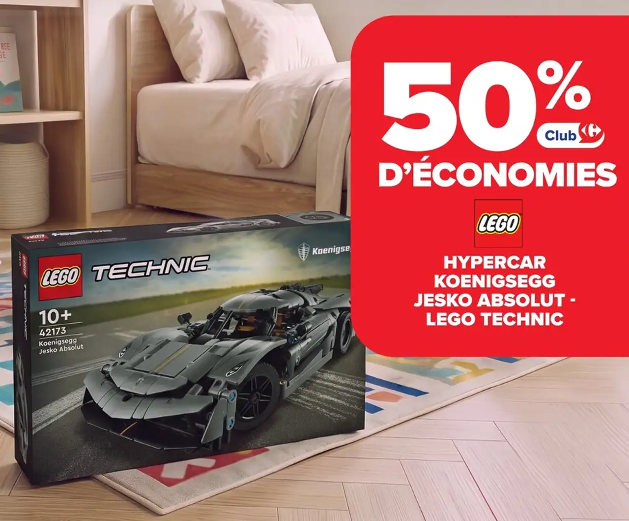HYPERCAR KOENIGSEGG JESKO ABSOLUT - LEGO TECHNIC