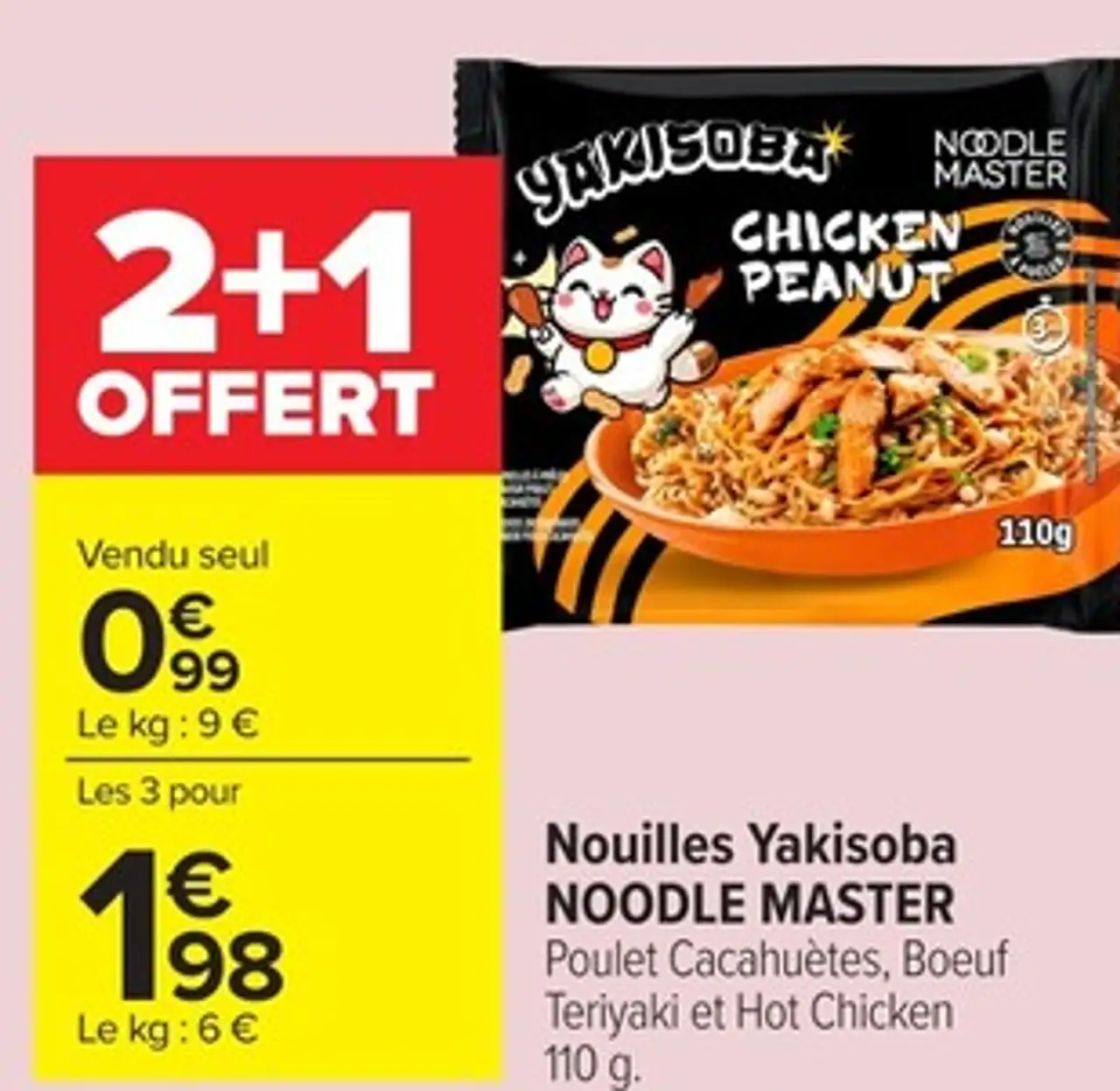 Nouilles Yakisoba Noodle Master