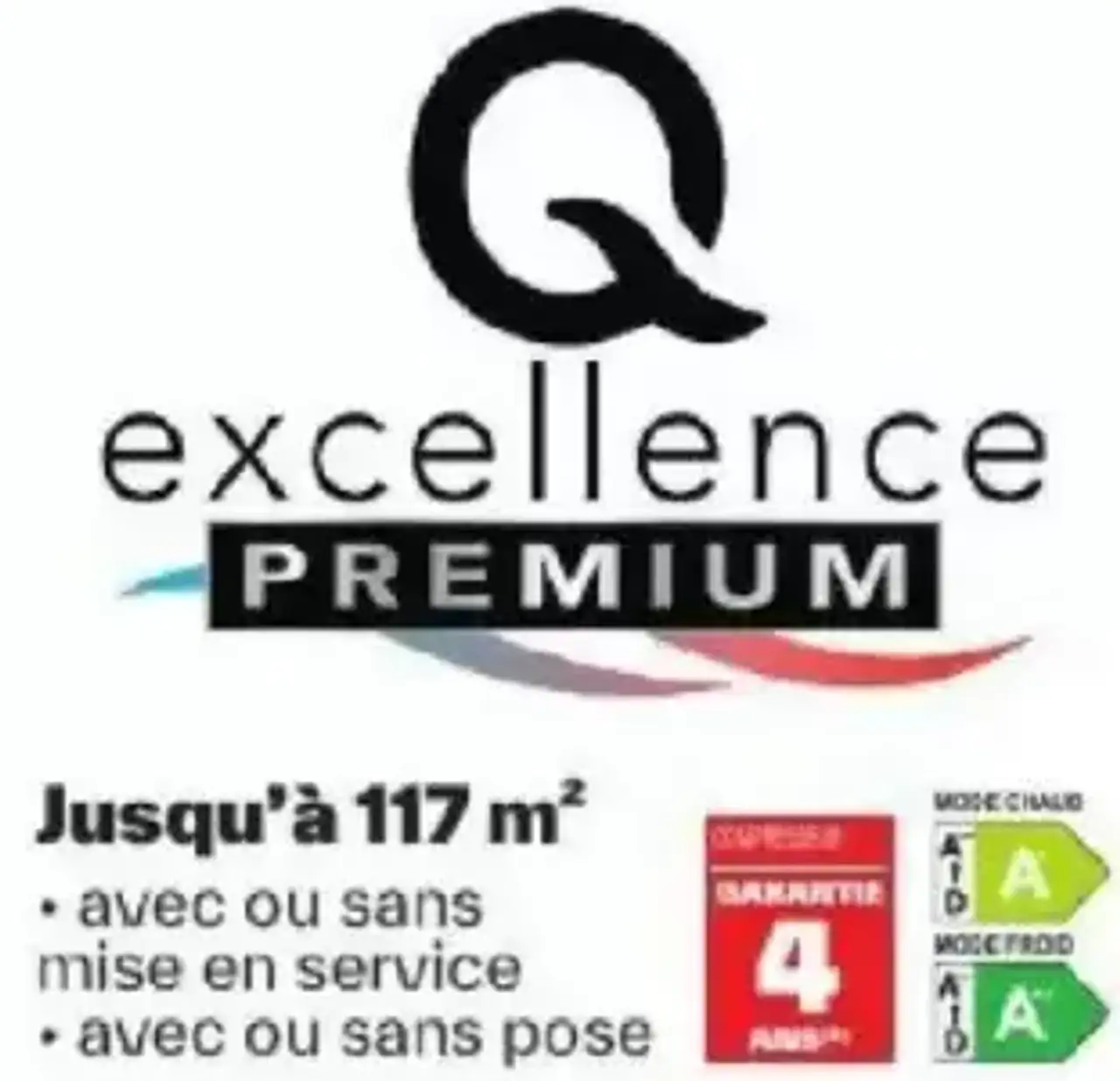Pompe à chaleur Q excellence PREMIUM Jusqu'à 117 m²
