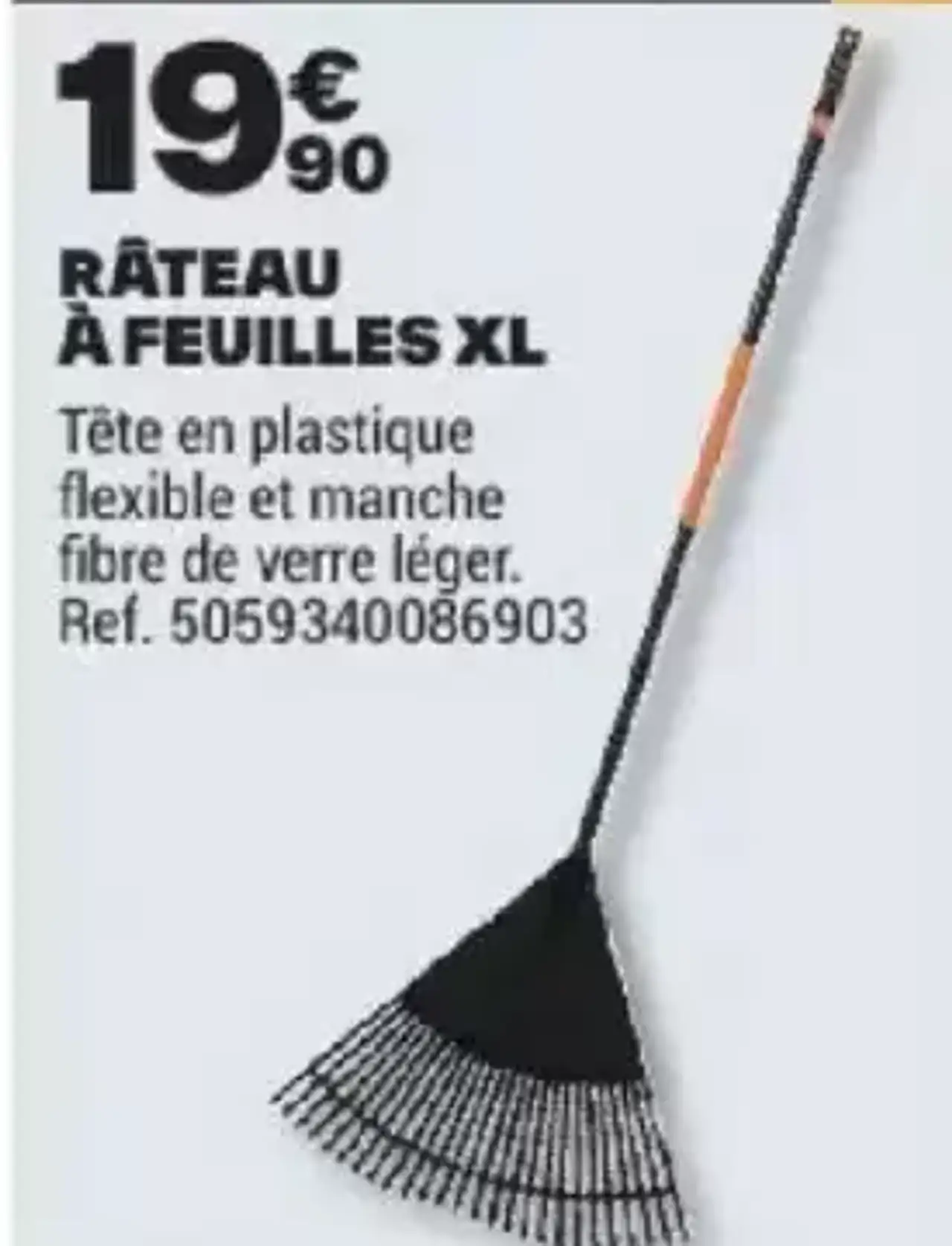 Râteau à feuilles XL Magnusson