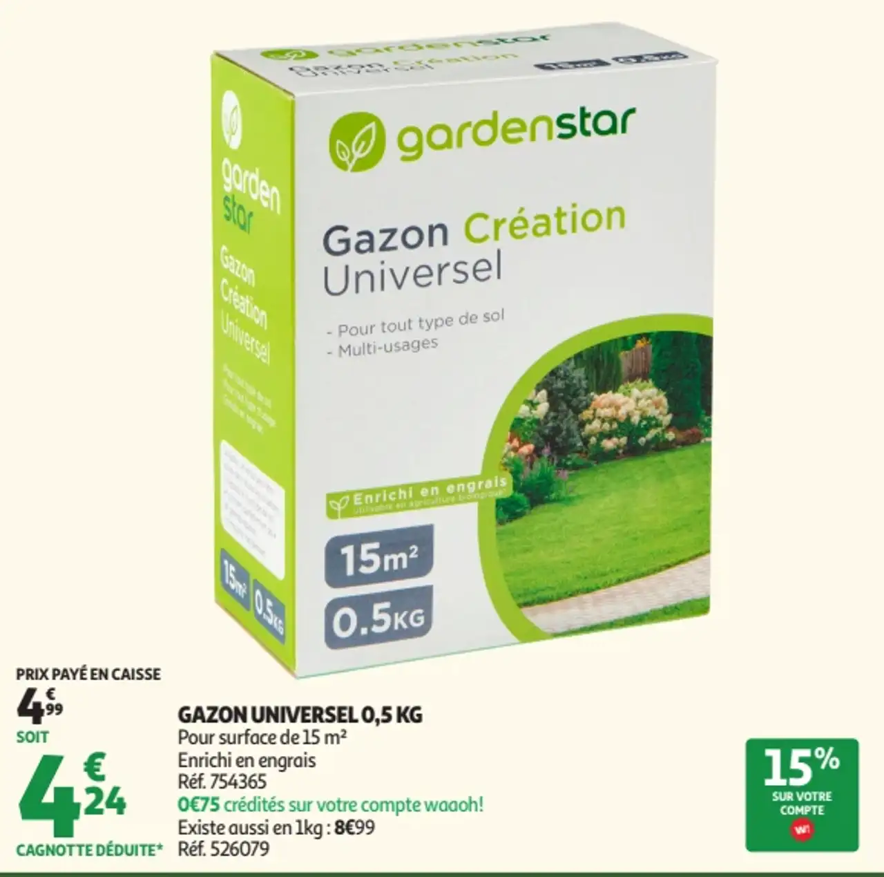 Gazon Création Universel Gardenstar