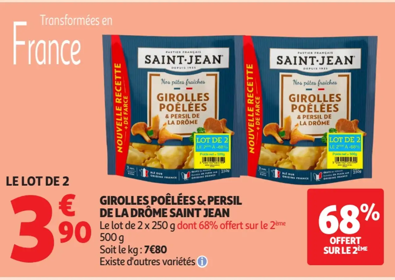 Girolles Poêlées & Persil de la Drôme Saint Jean