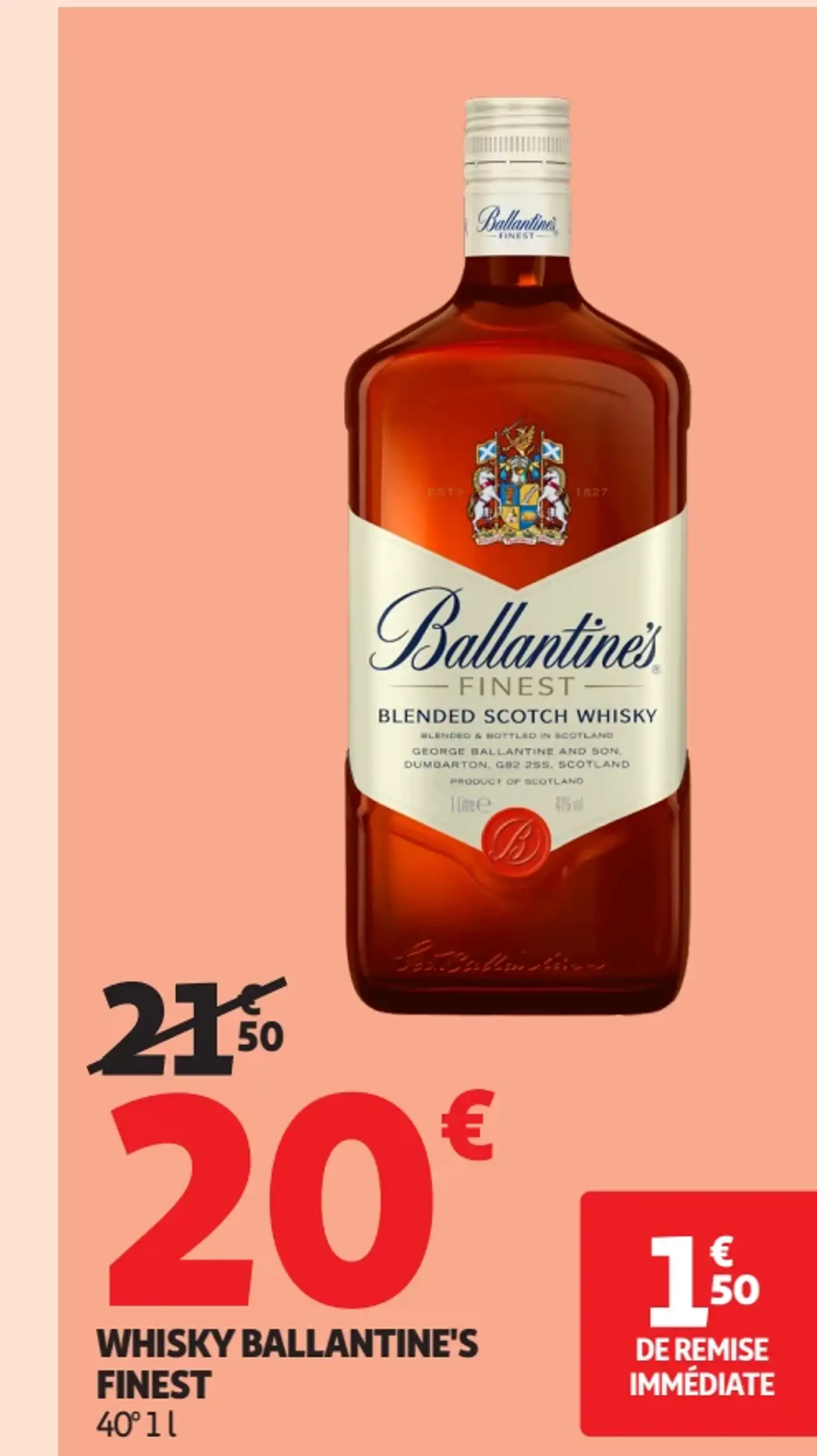 Whisky Ballantine's Finest