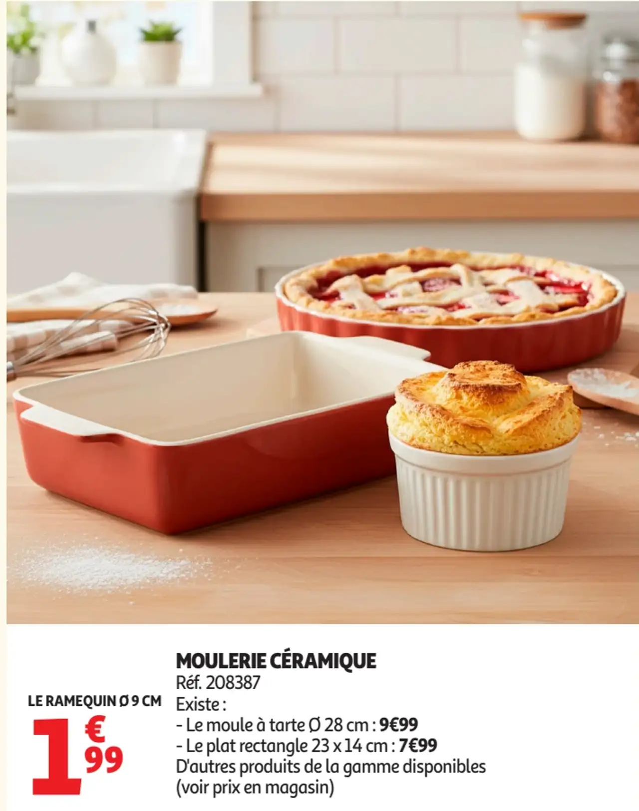 Le ramequin Ø 9 cm Moulerie Céramique