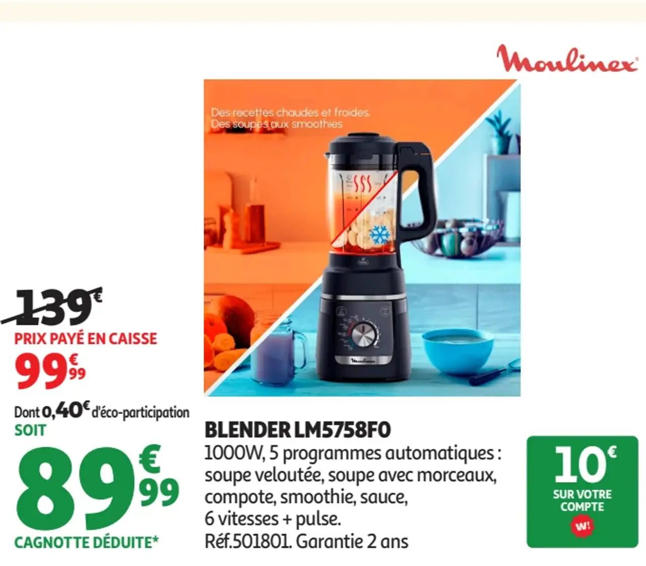 Moulinex Blender LM5758F0