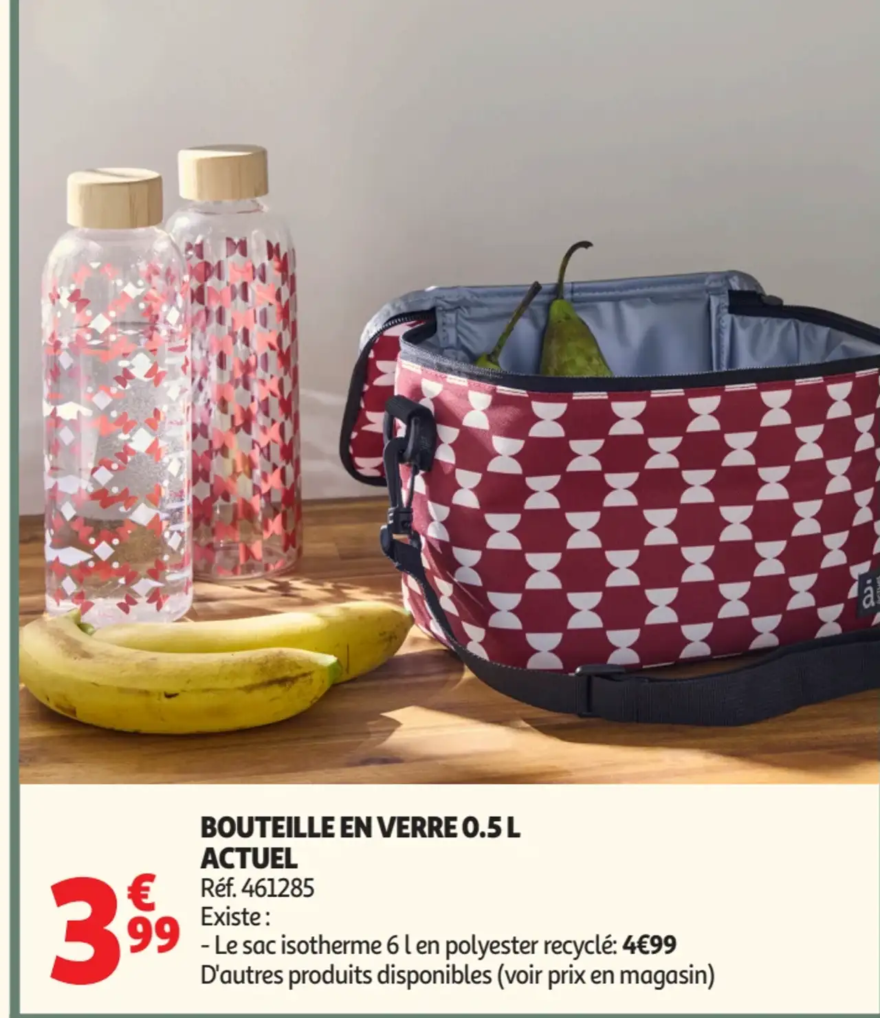 Bouteille en verre 0.5 L Actuel
