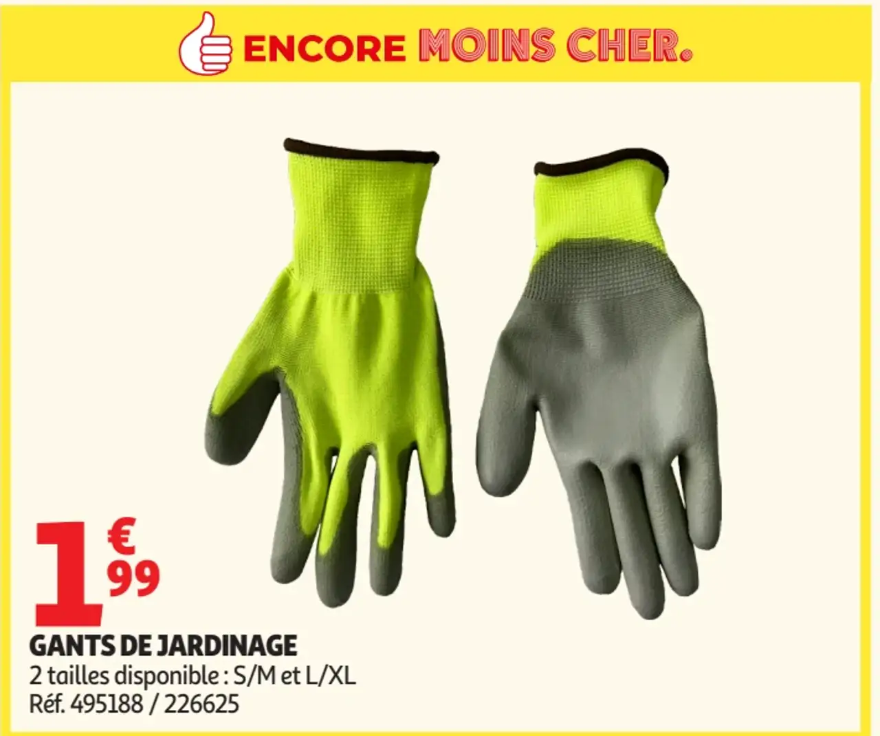 Gants de jardinage