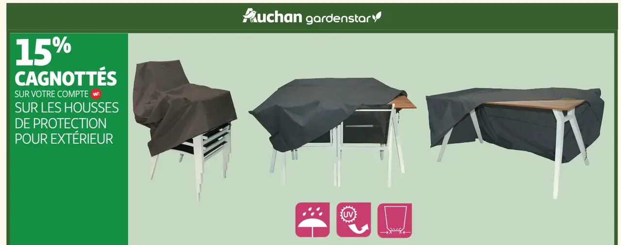 Housses de protection pour extérieur Gardenstar