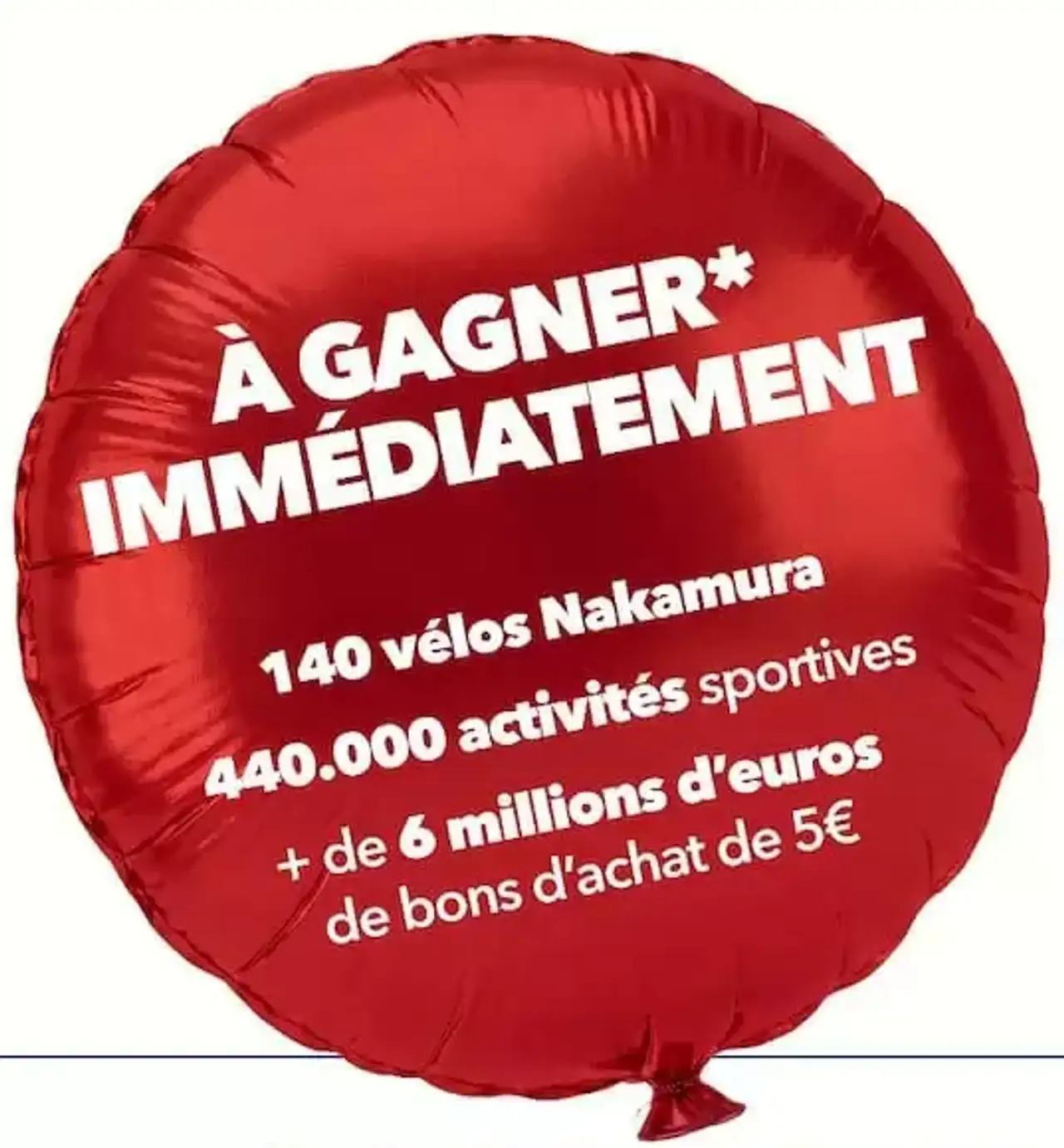 140 vélos Nakamura et 440.000 activités sportives à gagner