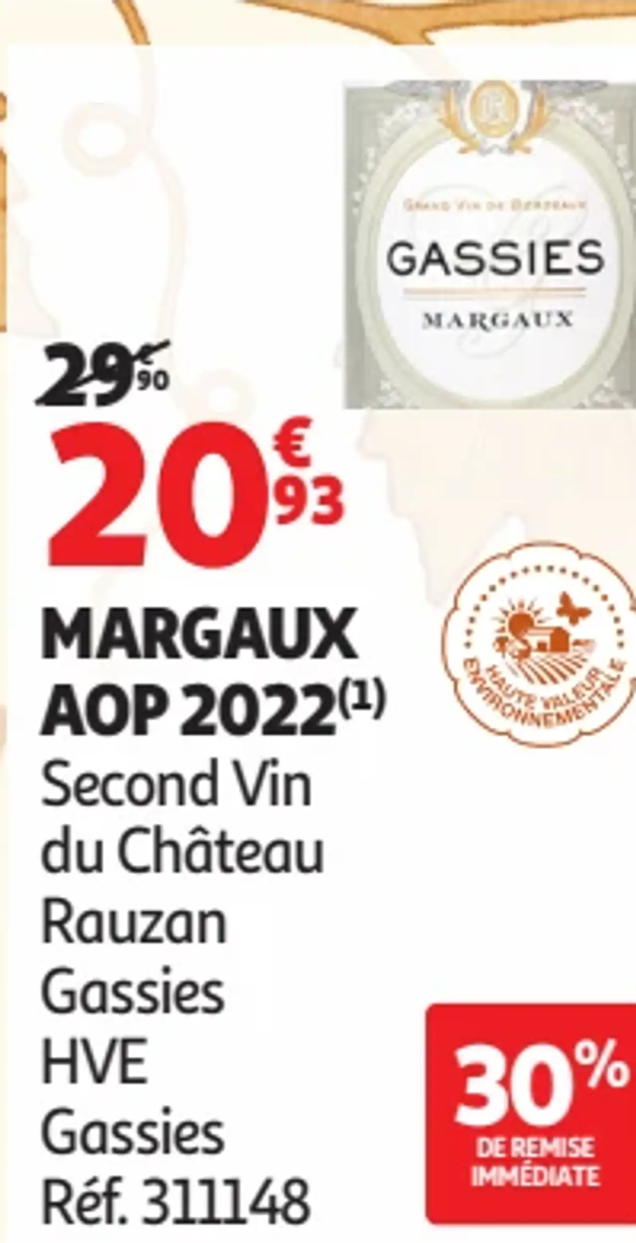 Margaux AOP 2022 Rauzan Gassies