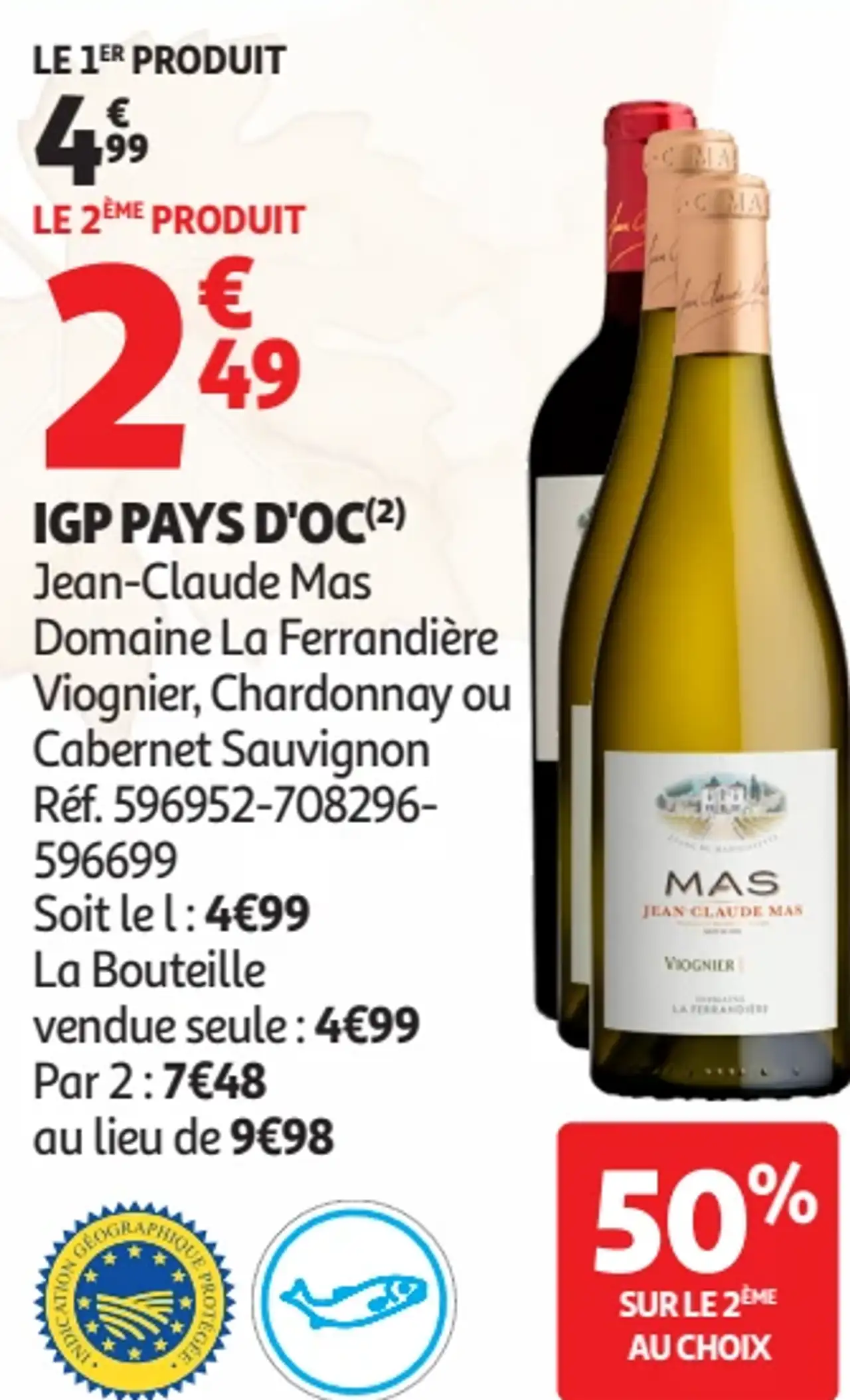IGP Pays d'Oc Jean-Claude Mas Domaine La Ferrandière