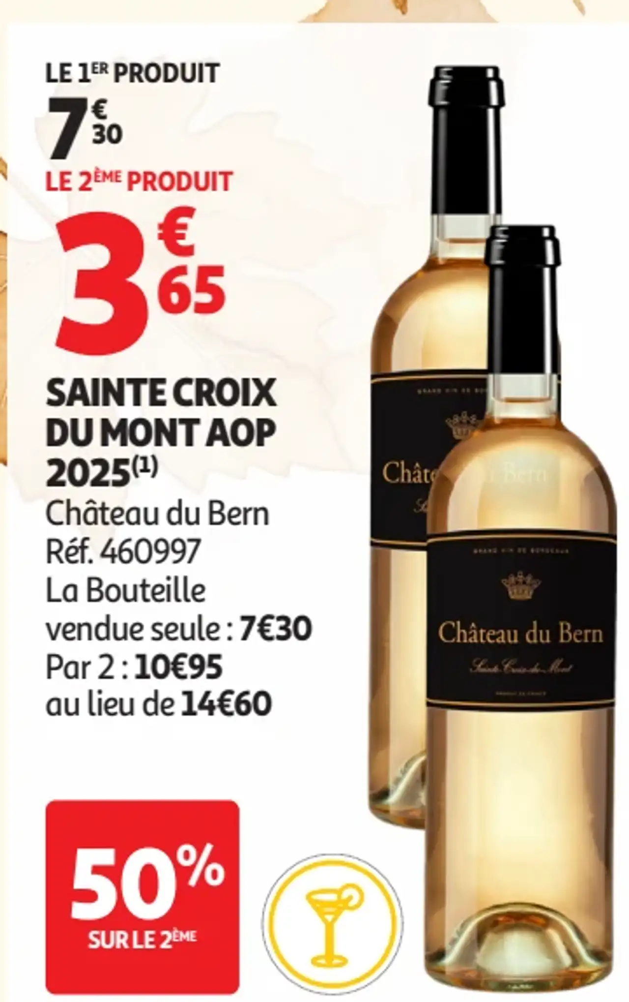 Sainte Croix du Mont AOP 2025 Château du Bern