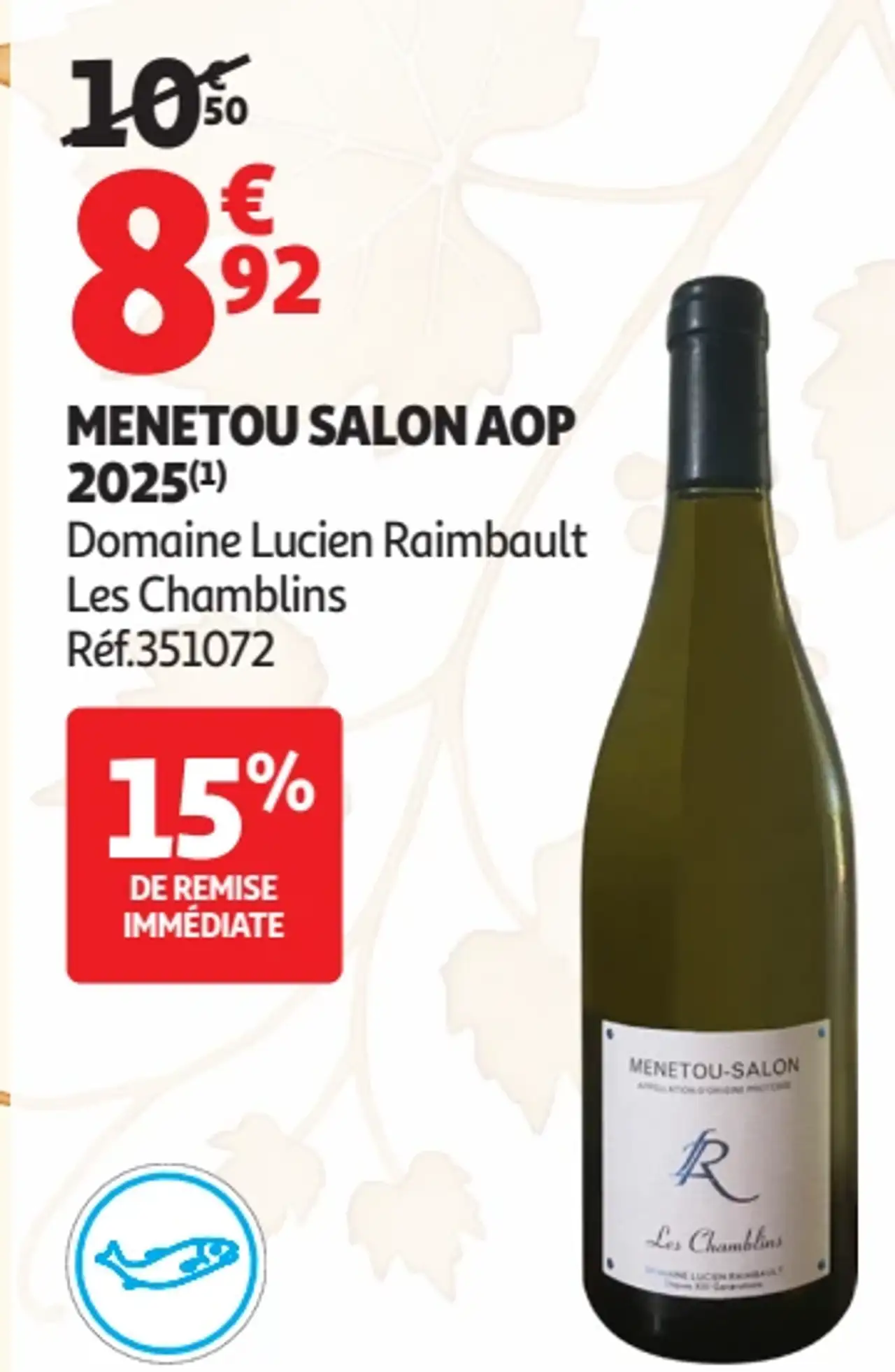 Menetou Salon AOP 2025 Domaine Lucien Raimbault Les Chamblins