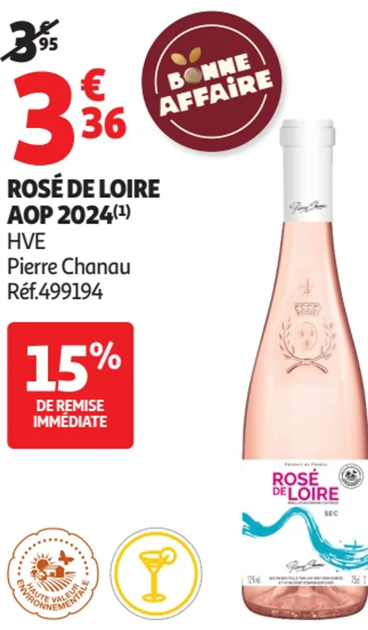 Rosé de Loire AOP 2024 Pierre Chanau