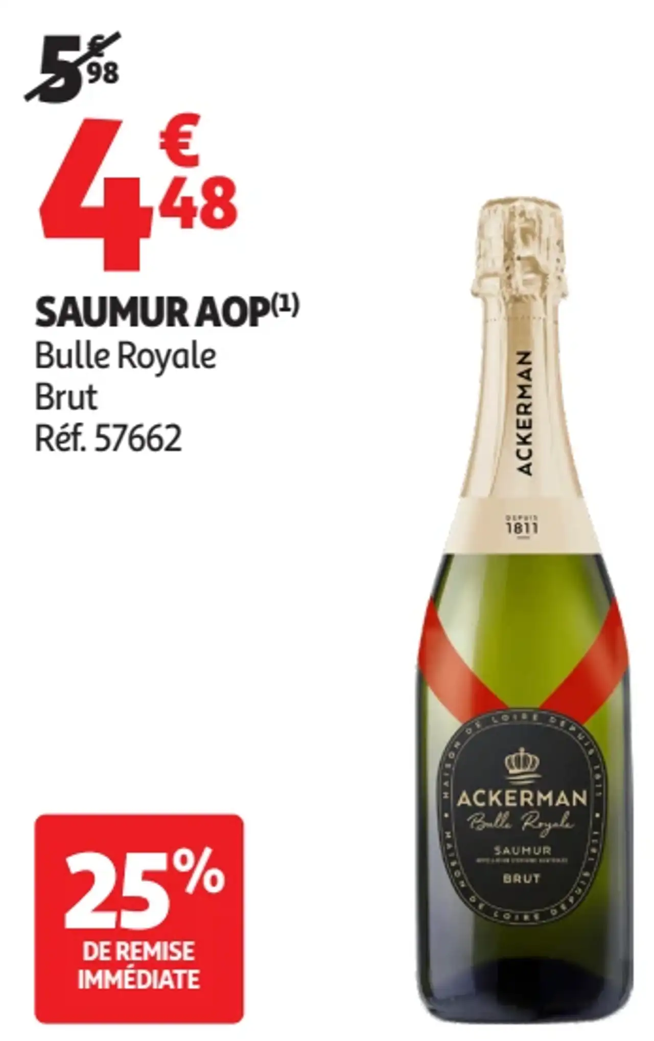 Saumur AOP Bulle Royale Brut Ackerman