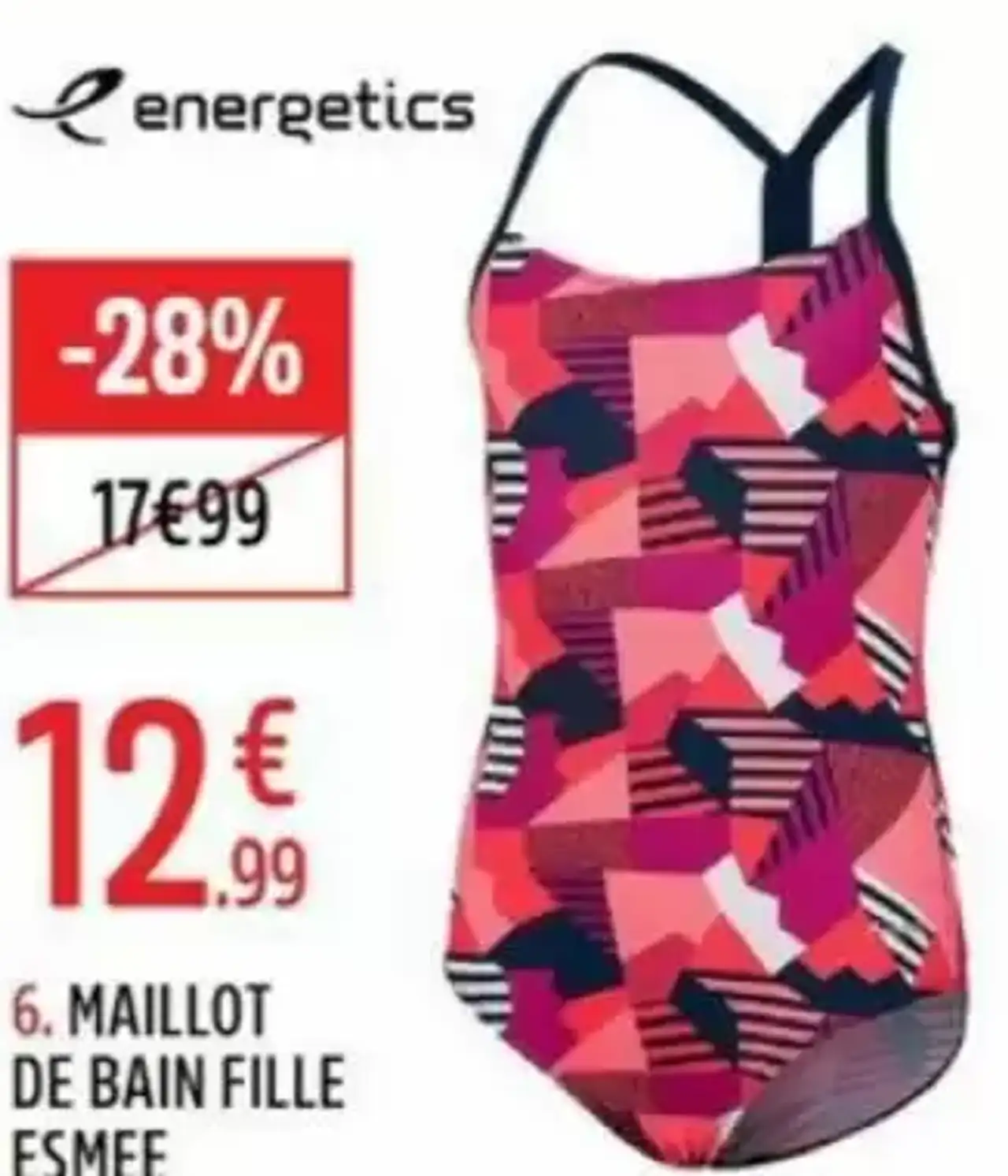 Maillot de bain fille Esmee Energetics