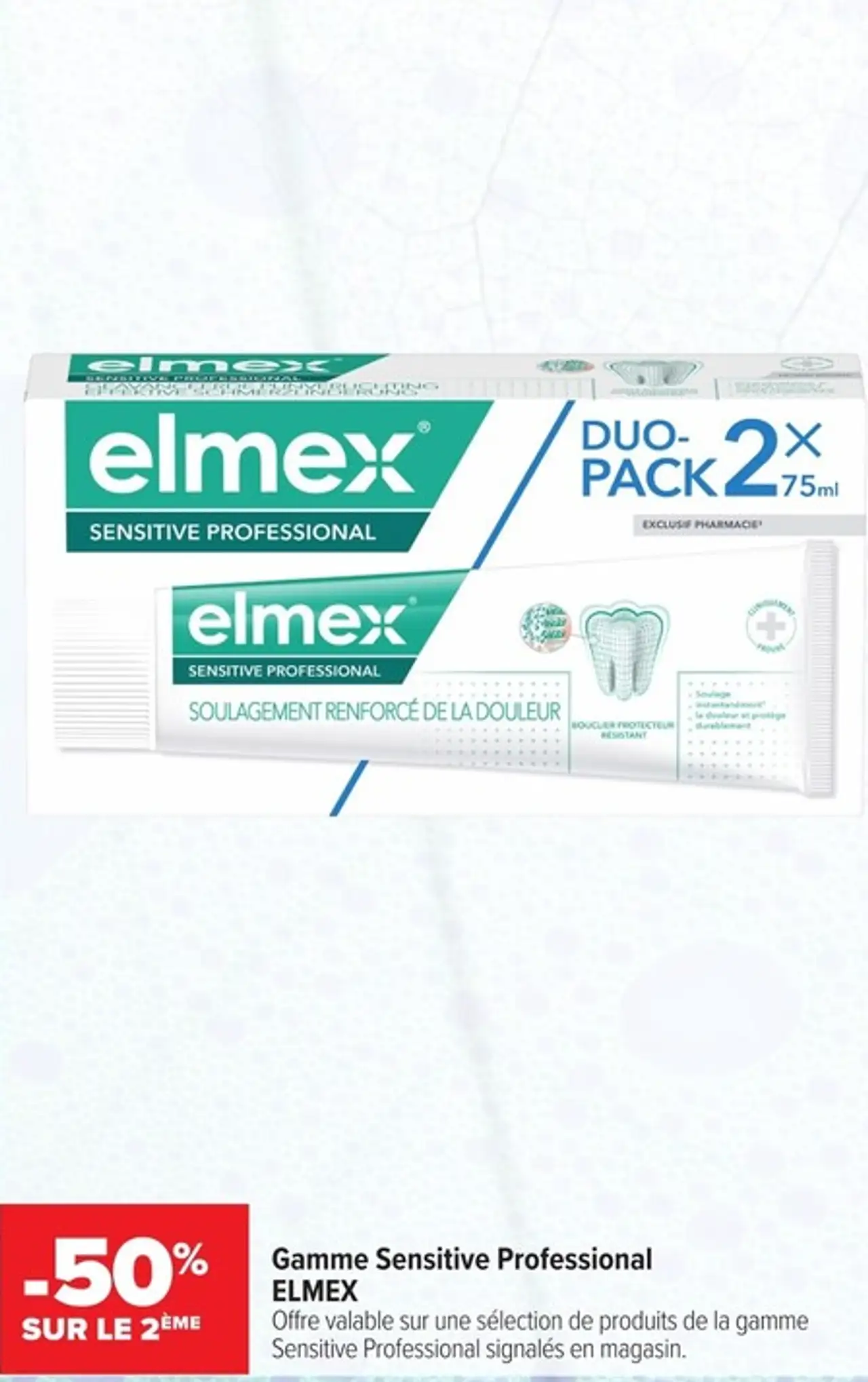 Gamme Sensitive Professional ELMEX