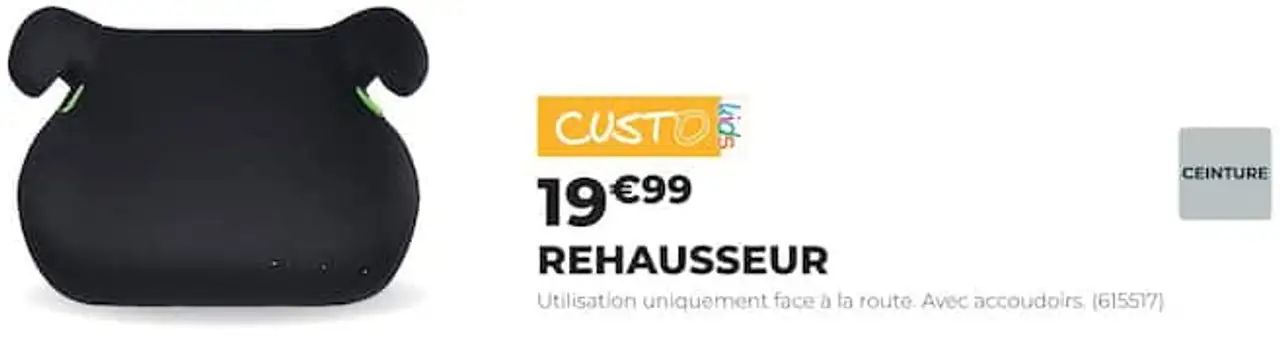 CUSTO kids REHAUSSEUR