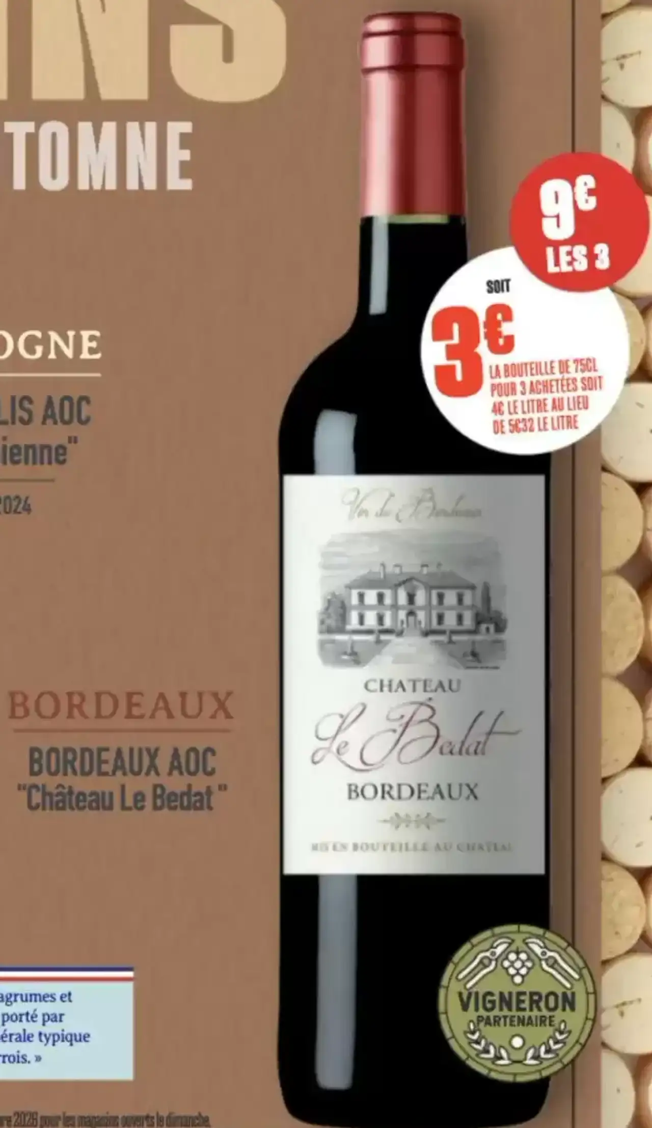 Bordeaux AOC "Château Le Bedat"