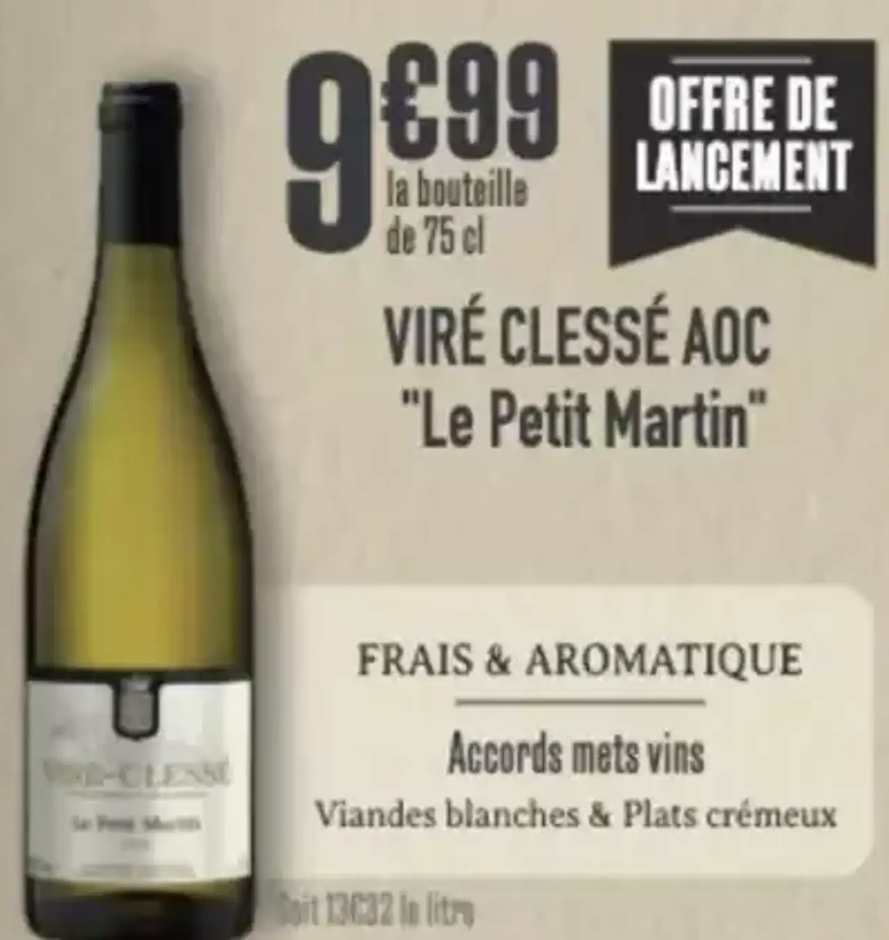 Viré Clessé AOC Le Petit Martin