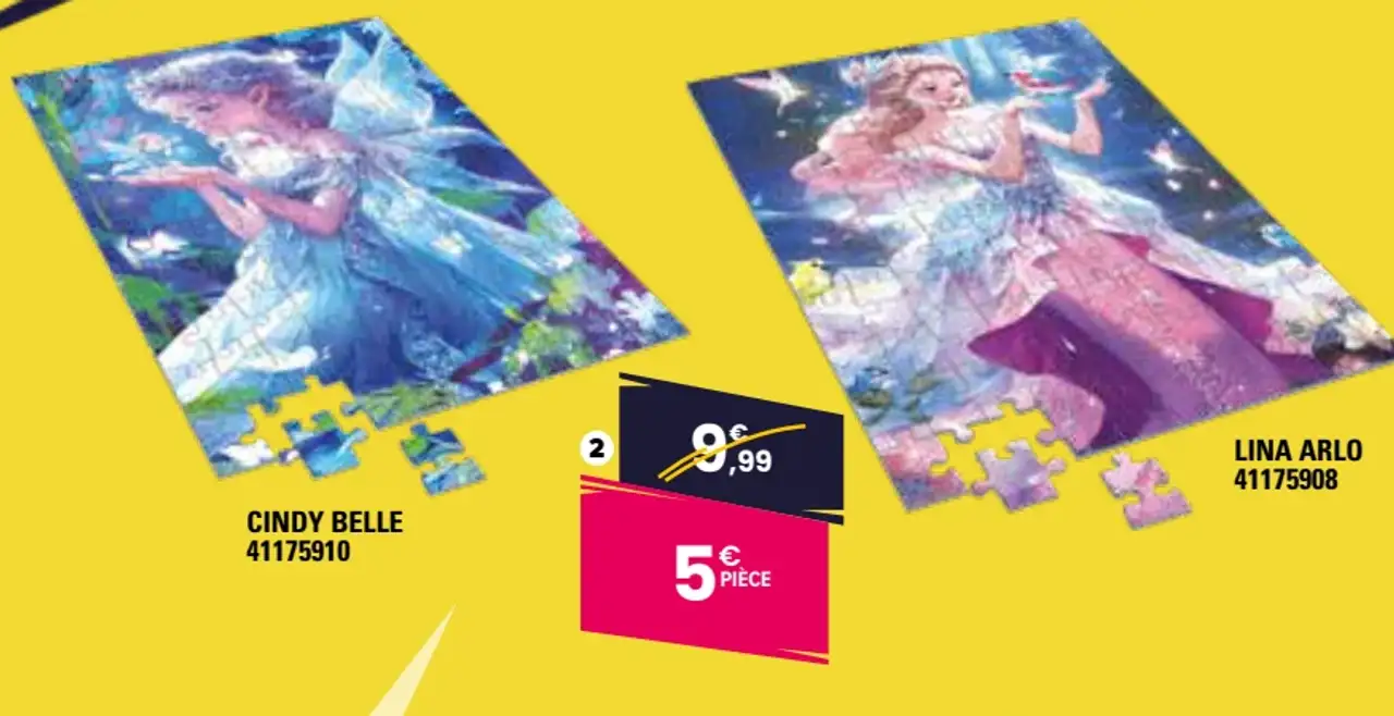 Puzzle Princesse 100 Pièces Cindy Belle / Lina Arlo