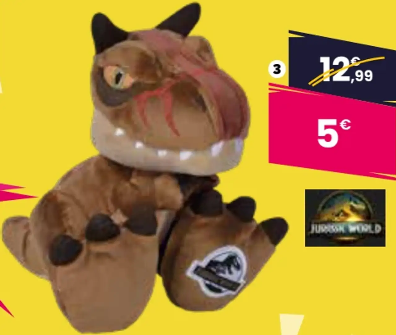 Peluche Chunky Toro 25 cm Jurassic World
