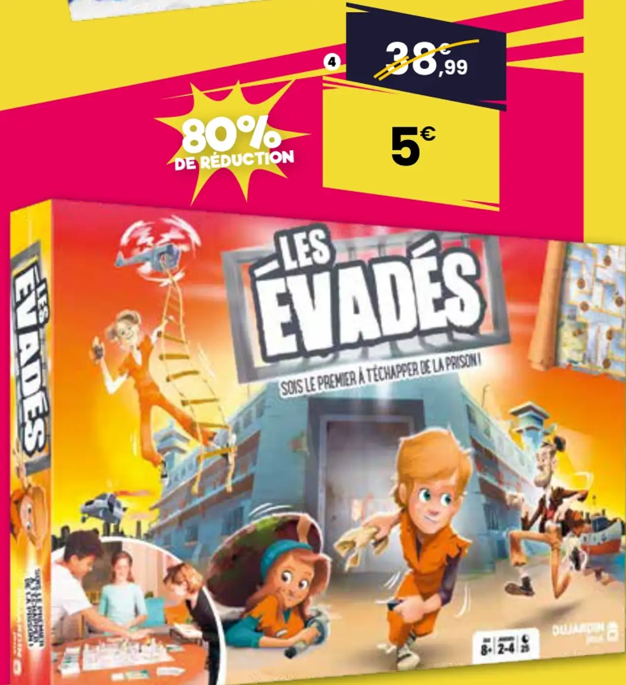 Jeu de société Les Évadés Dujardin
