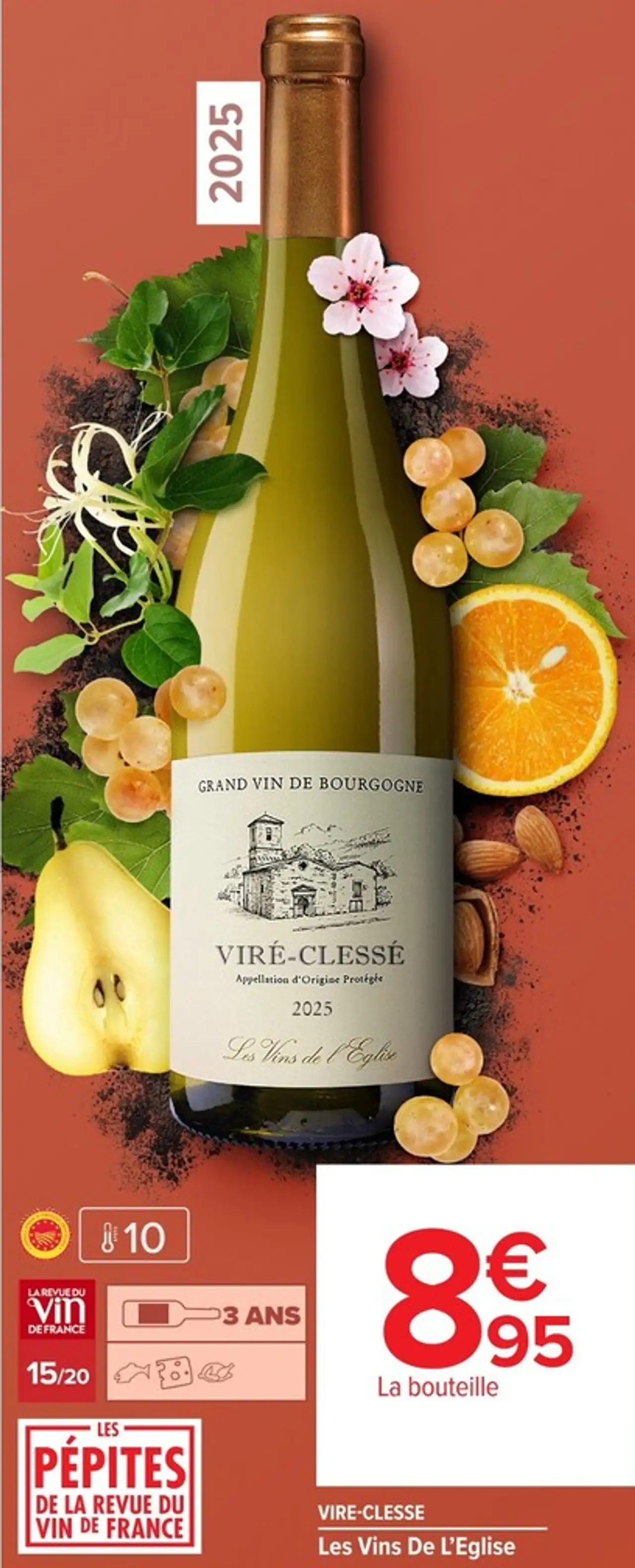 Vin blanc Viré-Clessé Les Vins De L'Eglise