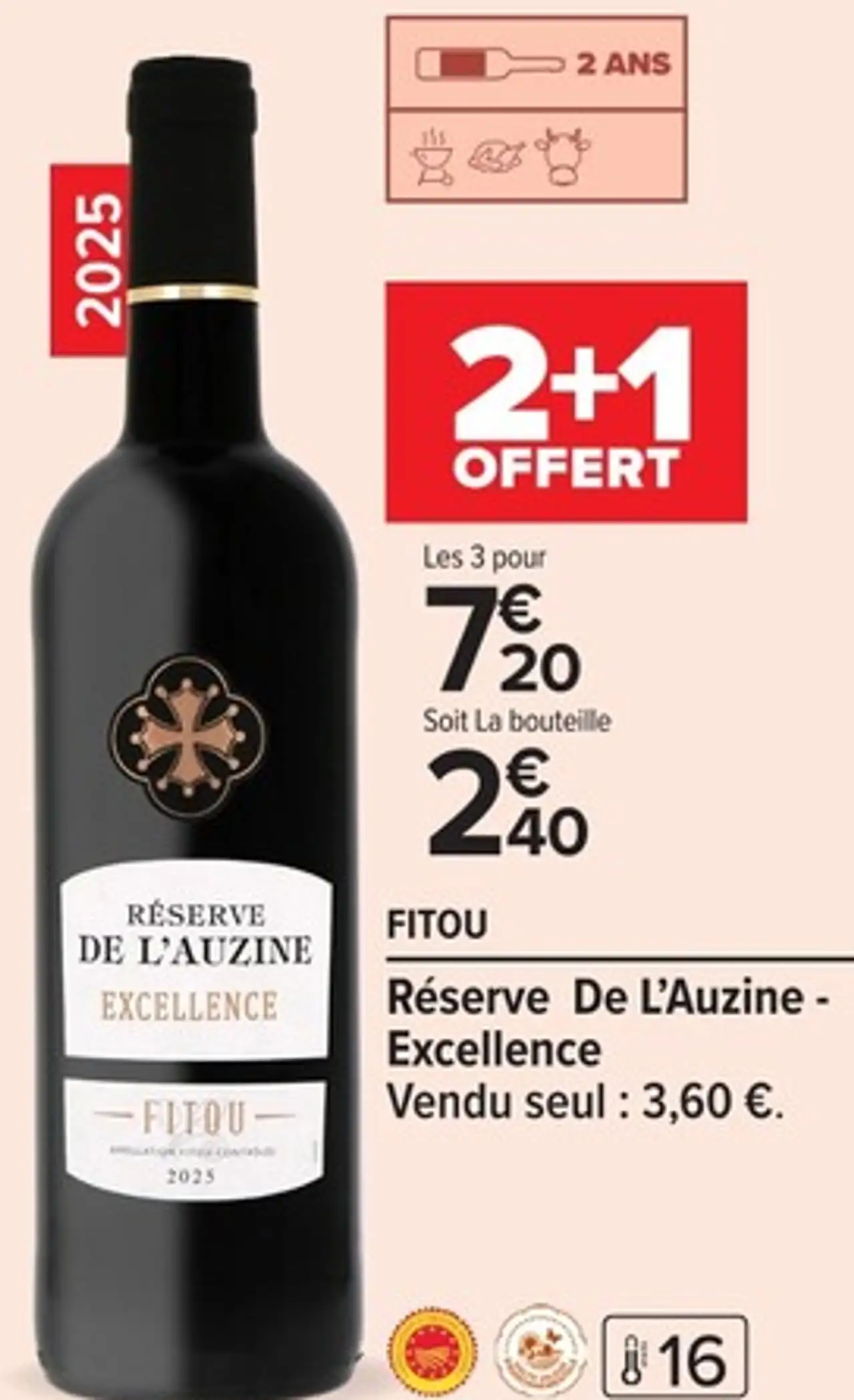 Fitou Réserve De L'Auzine - Excellence