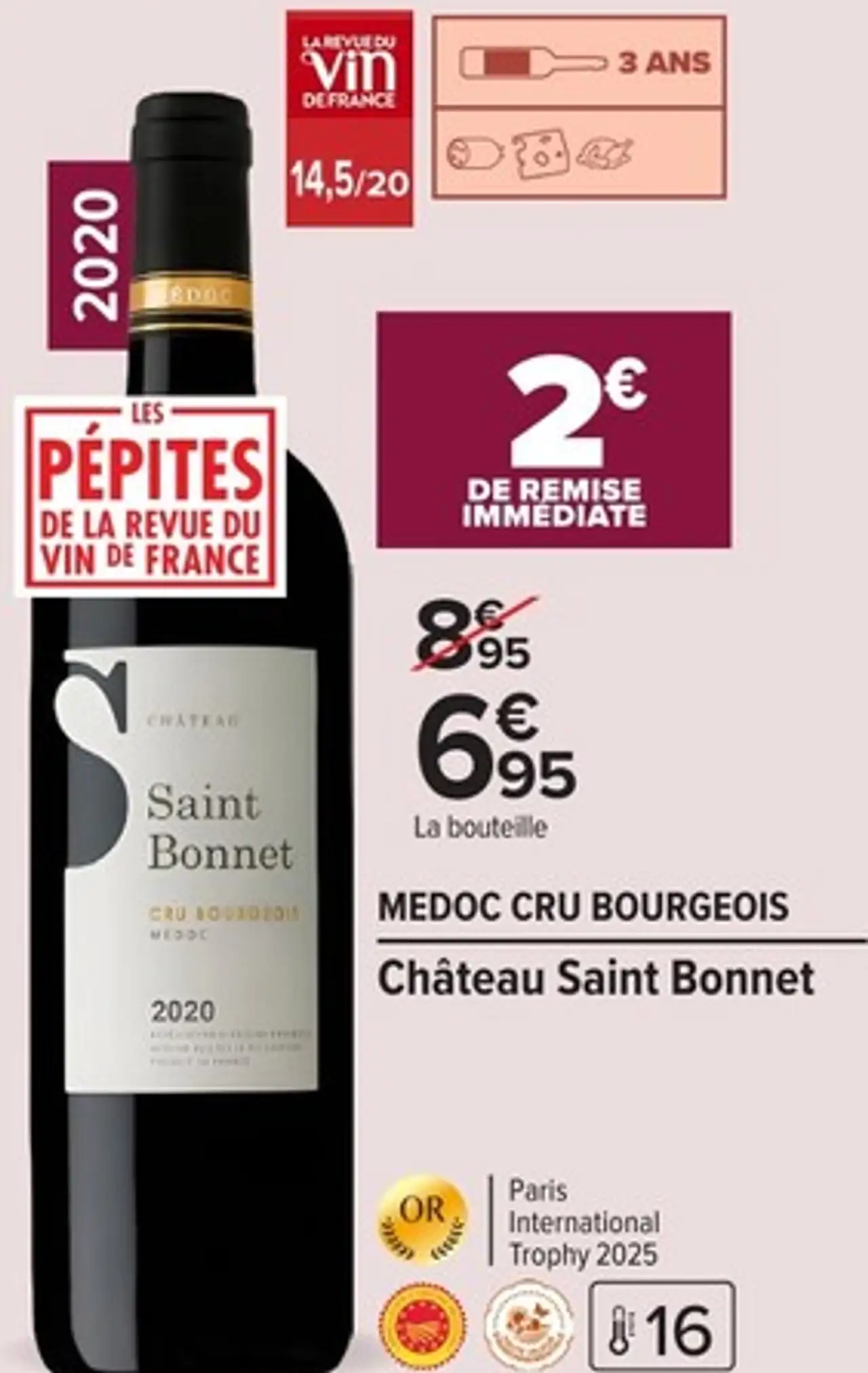 Château Saint Bonnet MEDOC CRU BOURGEOIS
