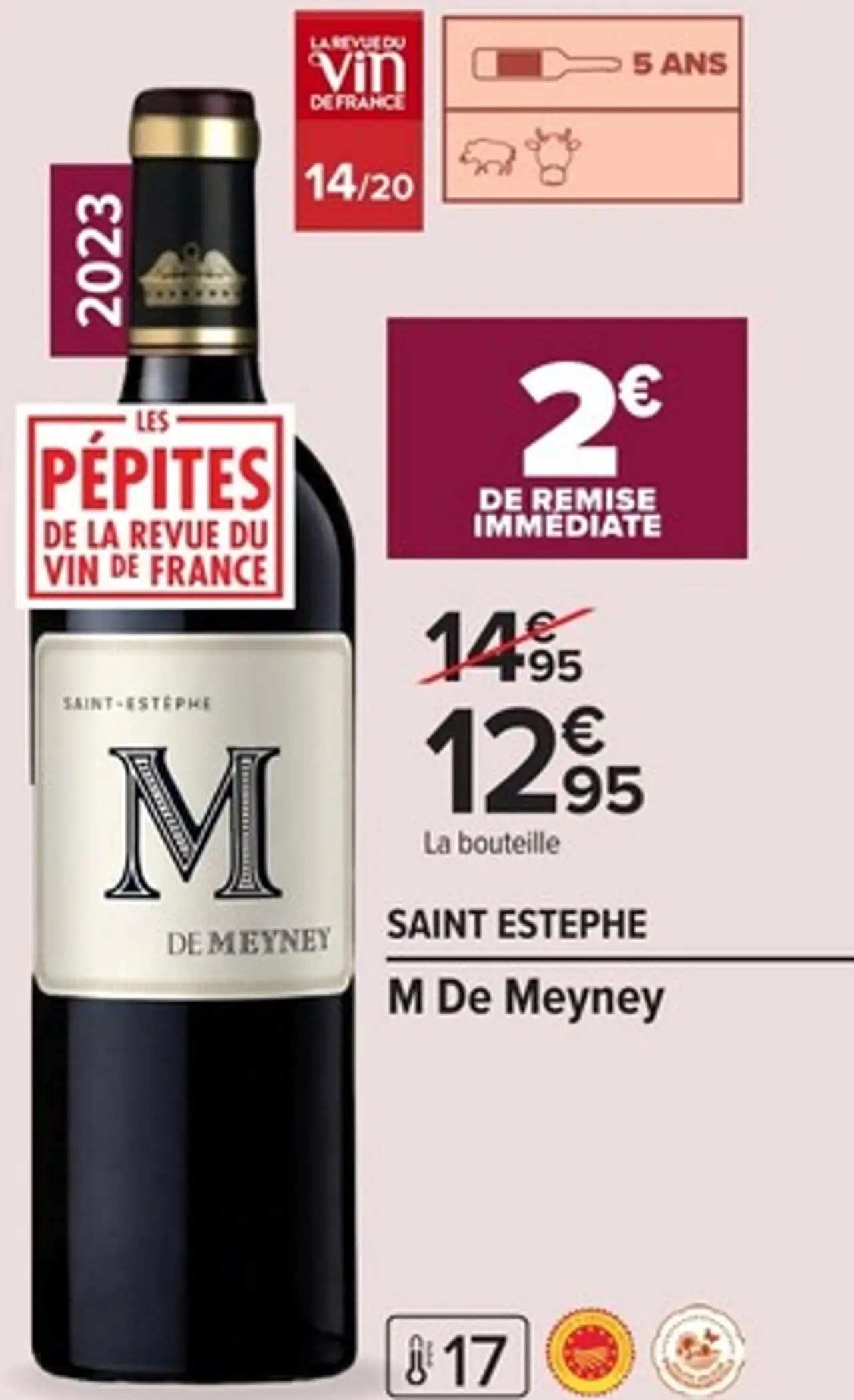Saint Estephe M De Meyney 2023