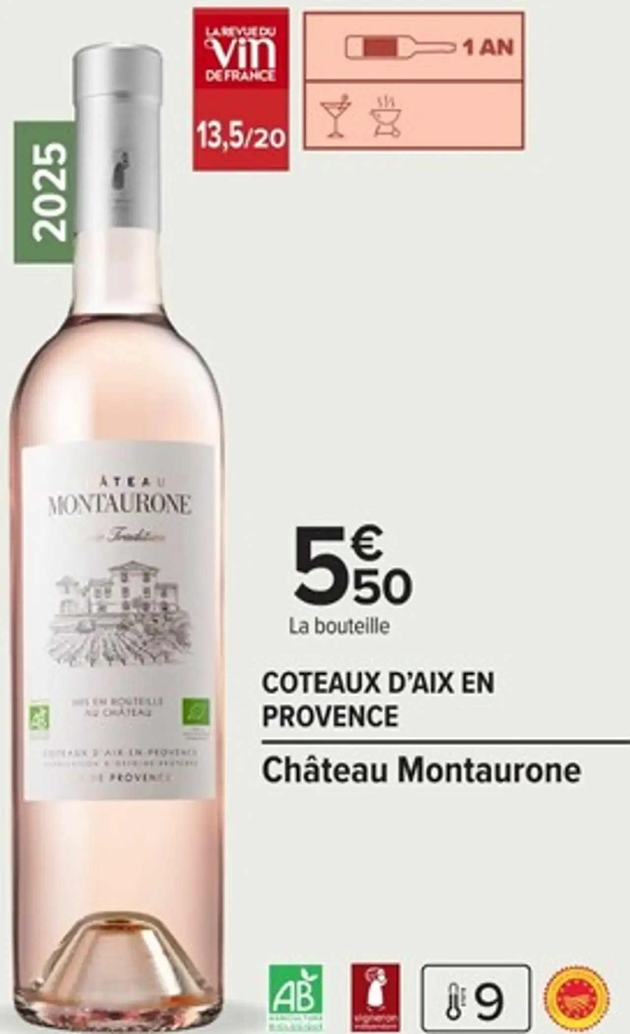 COTEAUX D'AIX EN PROVENCE Château Montaurone