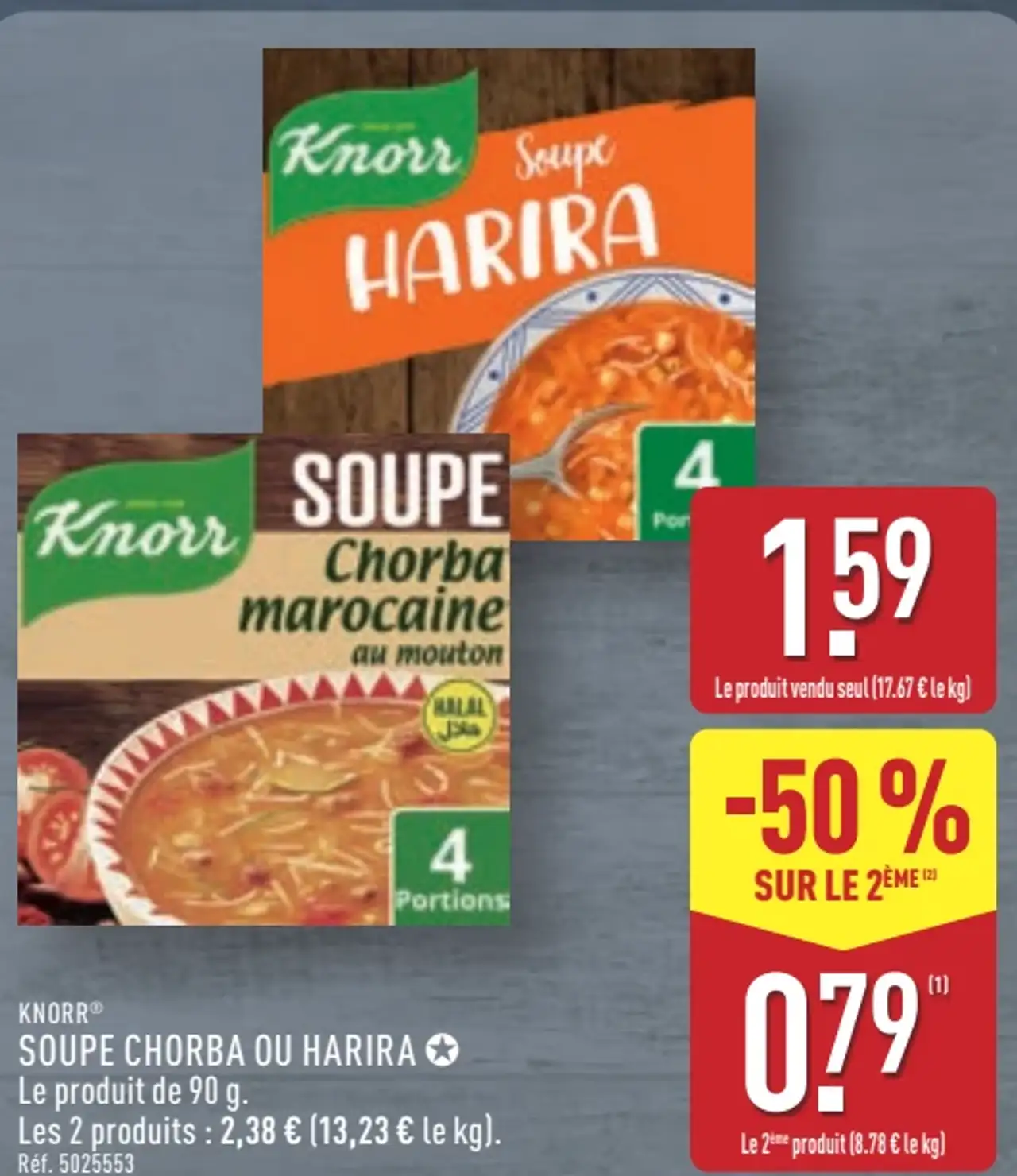 Knorr Soupe Chorba ou Harira