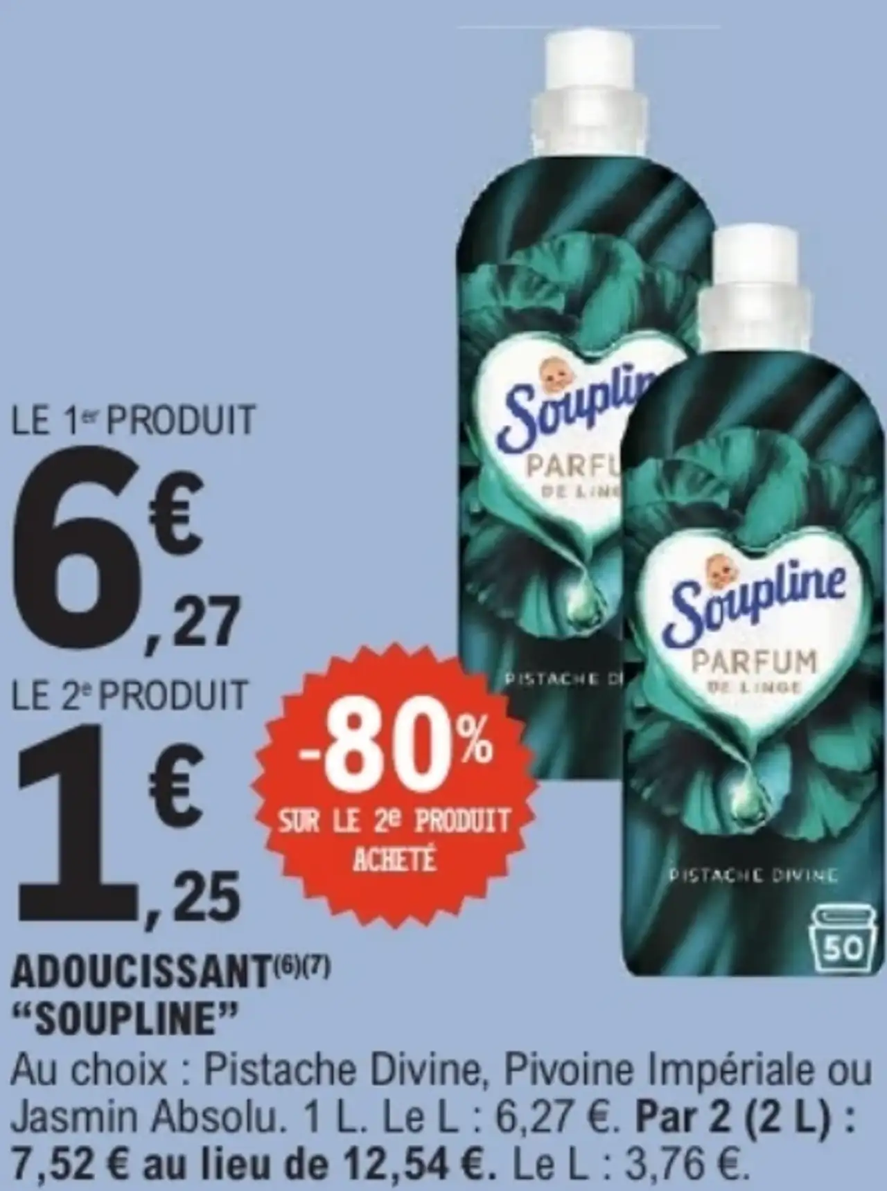 Adoucissant Soupline