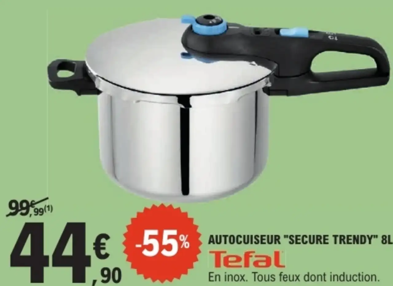 Autocuiseur "Secure Trendy" 8L Tefal