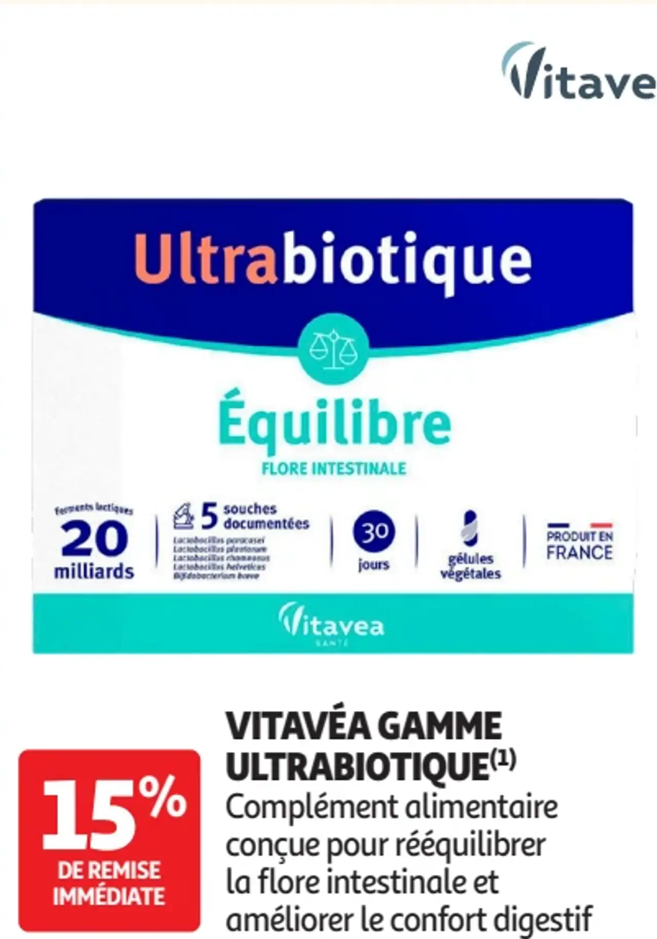 VITAVÉA GAMME ULTRABIOTIQUE