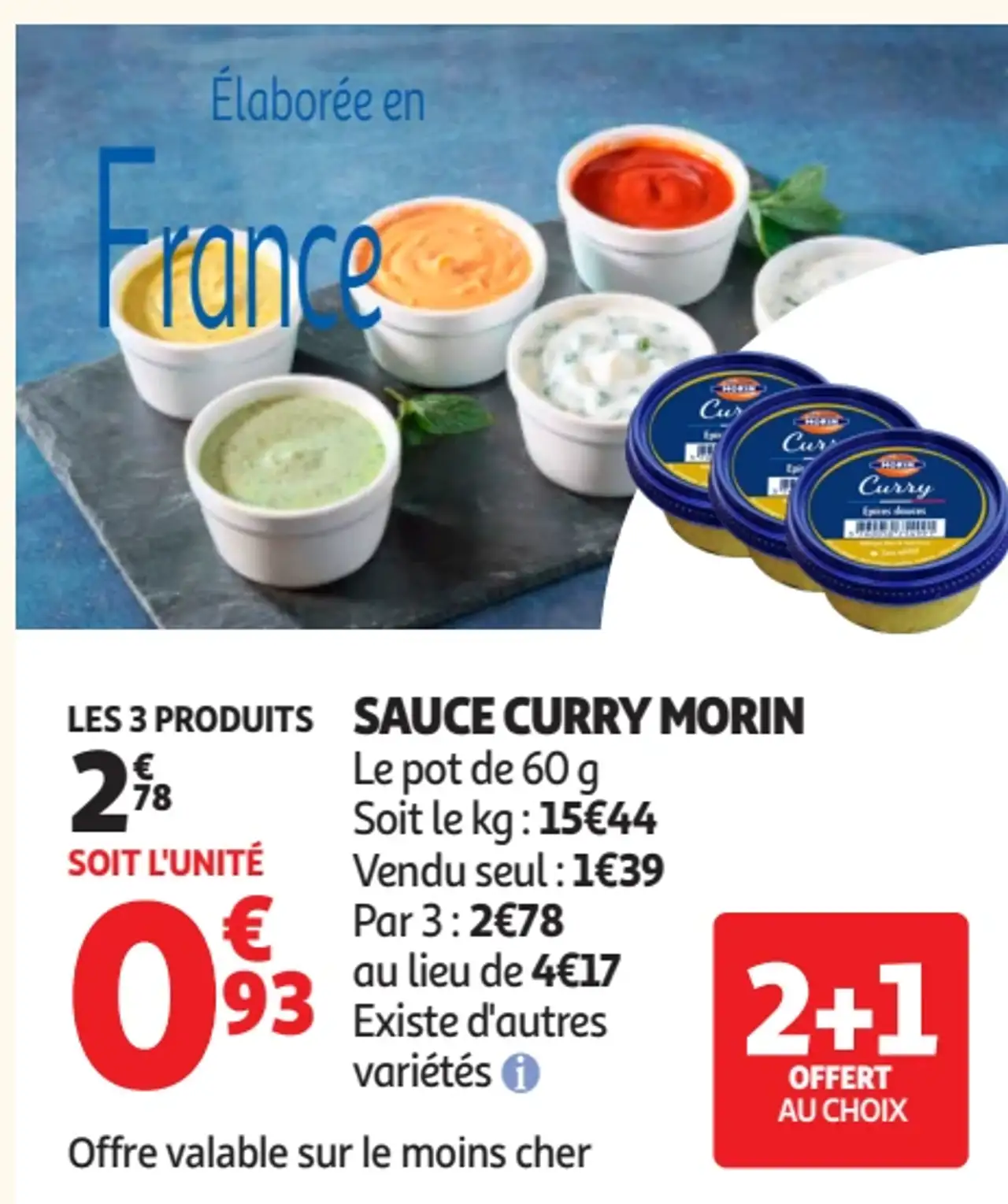 Sauce Curry Morin