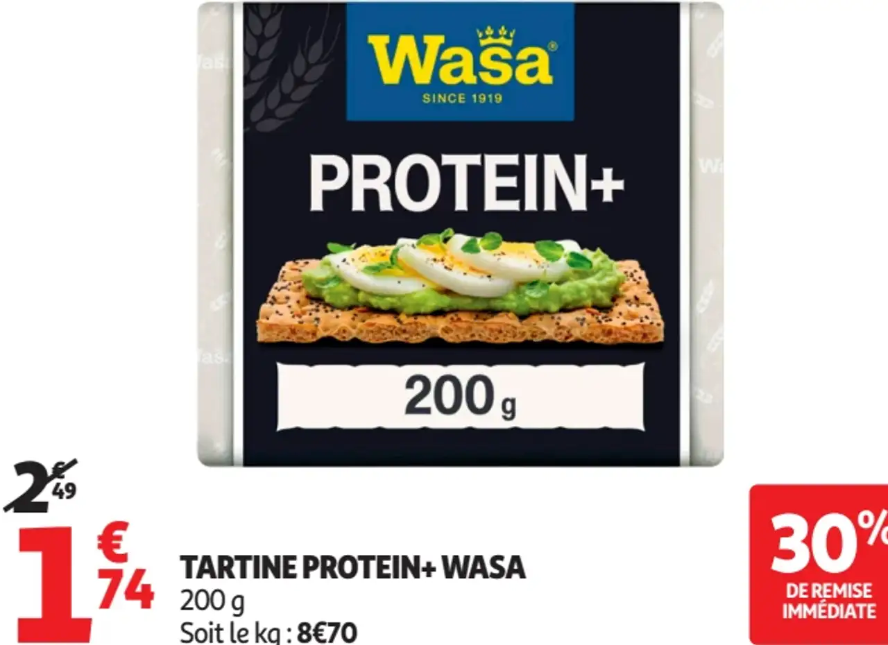 Tartine Protein+ Wasa