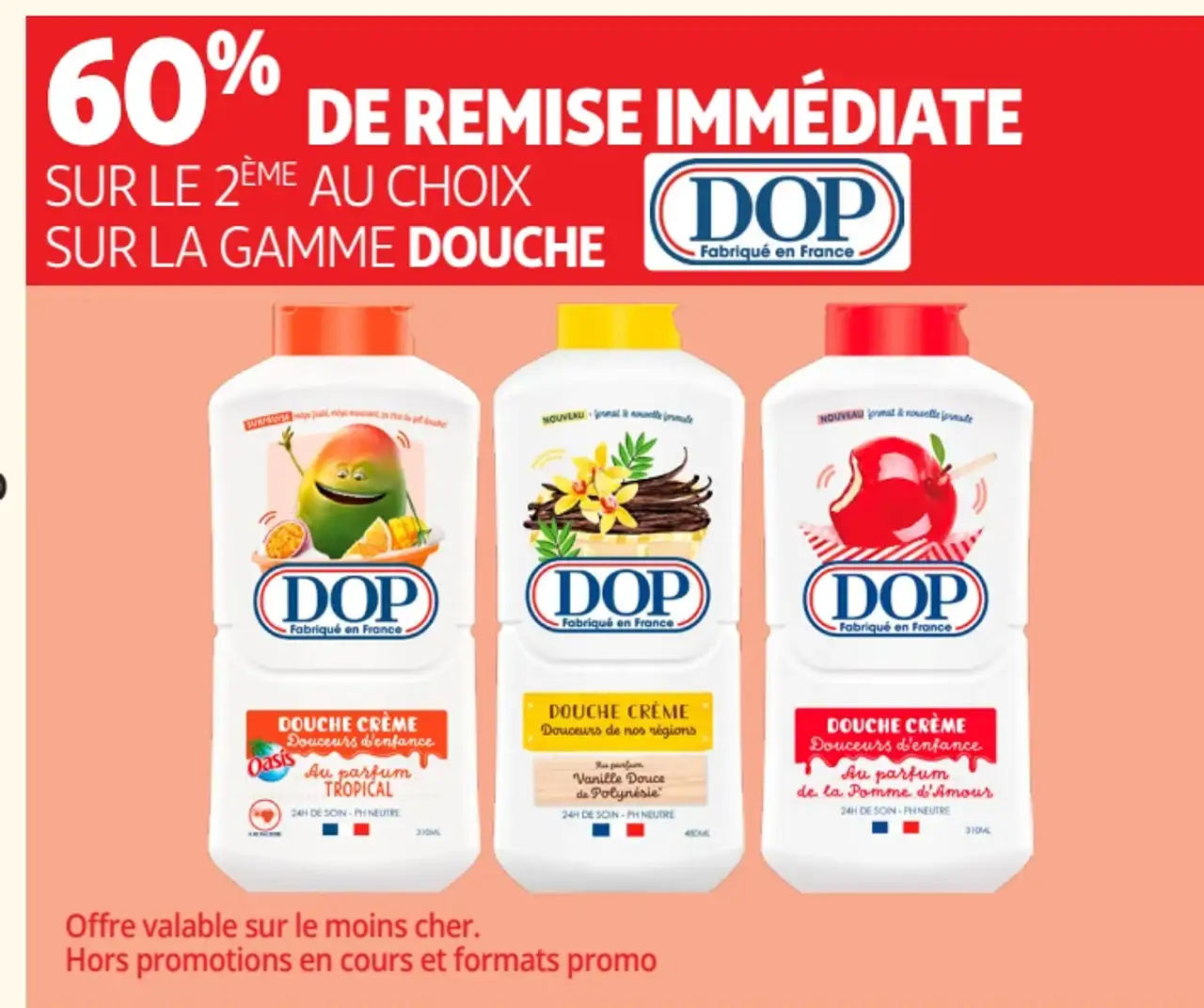 Douche crème DOP