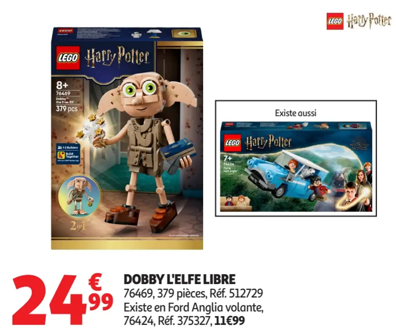 LEGO Harry Potter - Dobby l'elfe libre (76469)