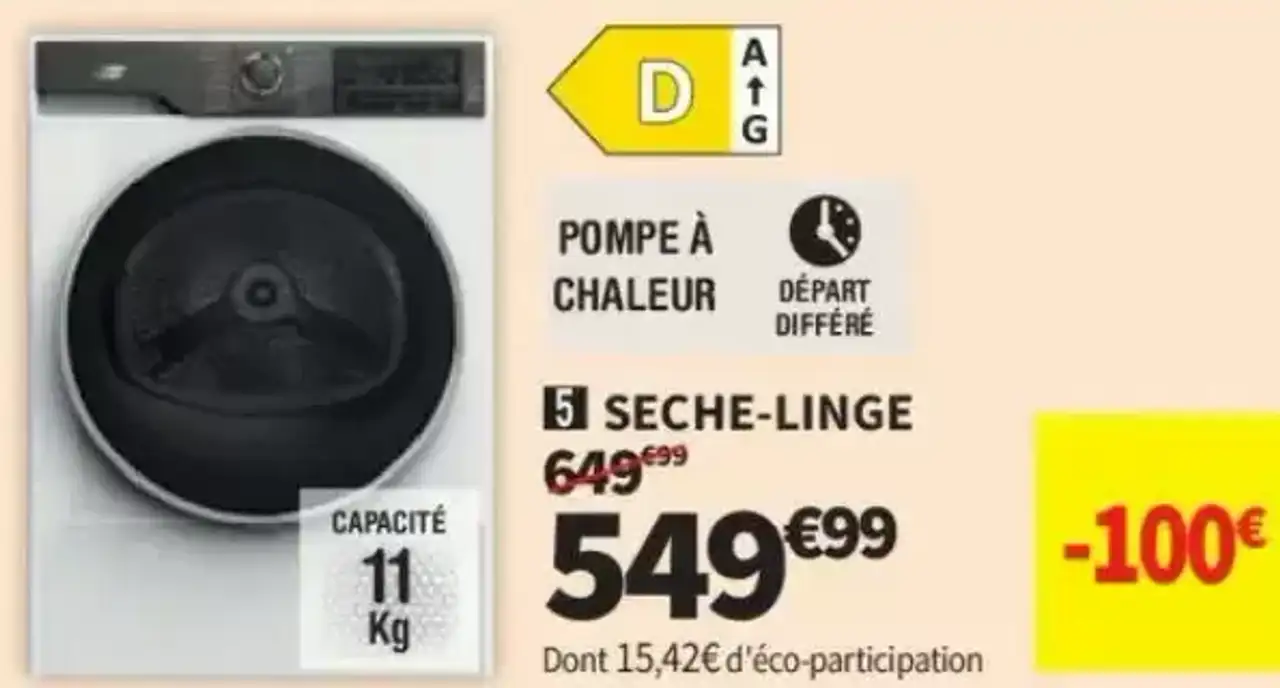 Sèche-linge Hotpoint CHD113DWWS FR