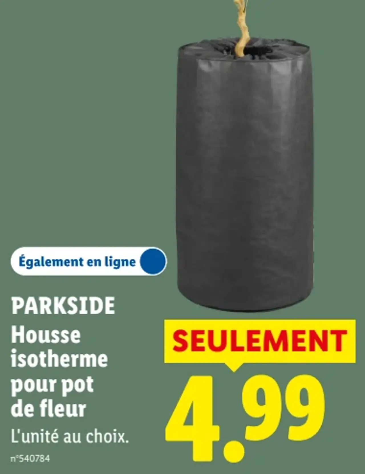 PARKSIDE Housse isotherme pour pot de fleur