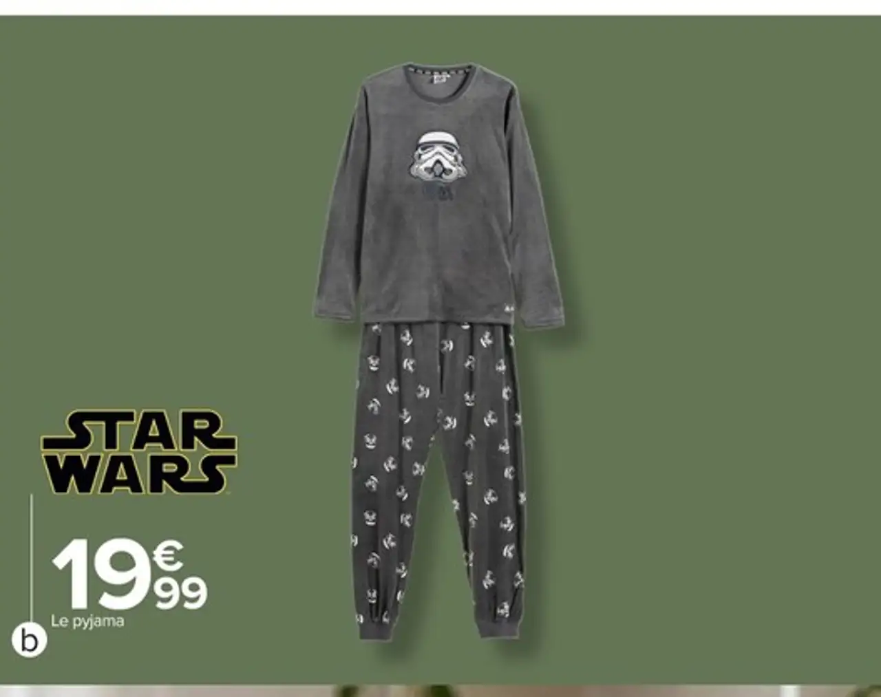 Pyjama long homme Star Wars