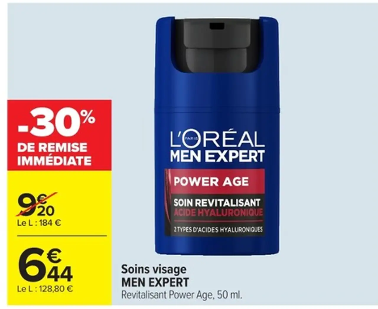 Soins visage L'Oréal Men Expert Revitalisant Power Age