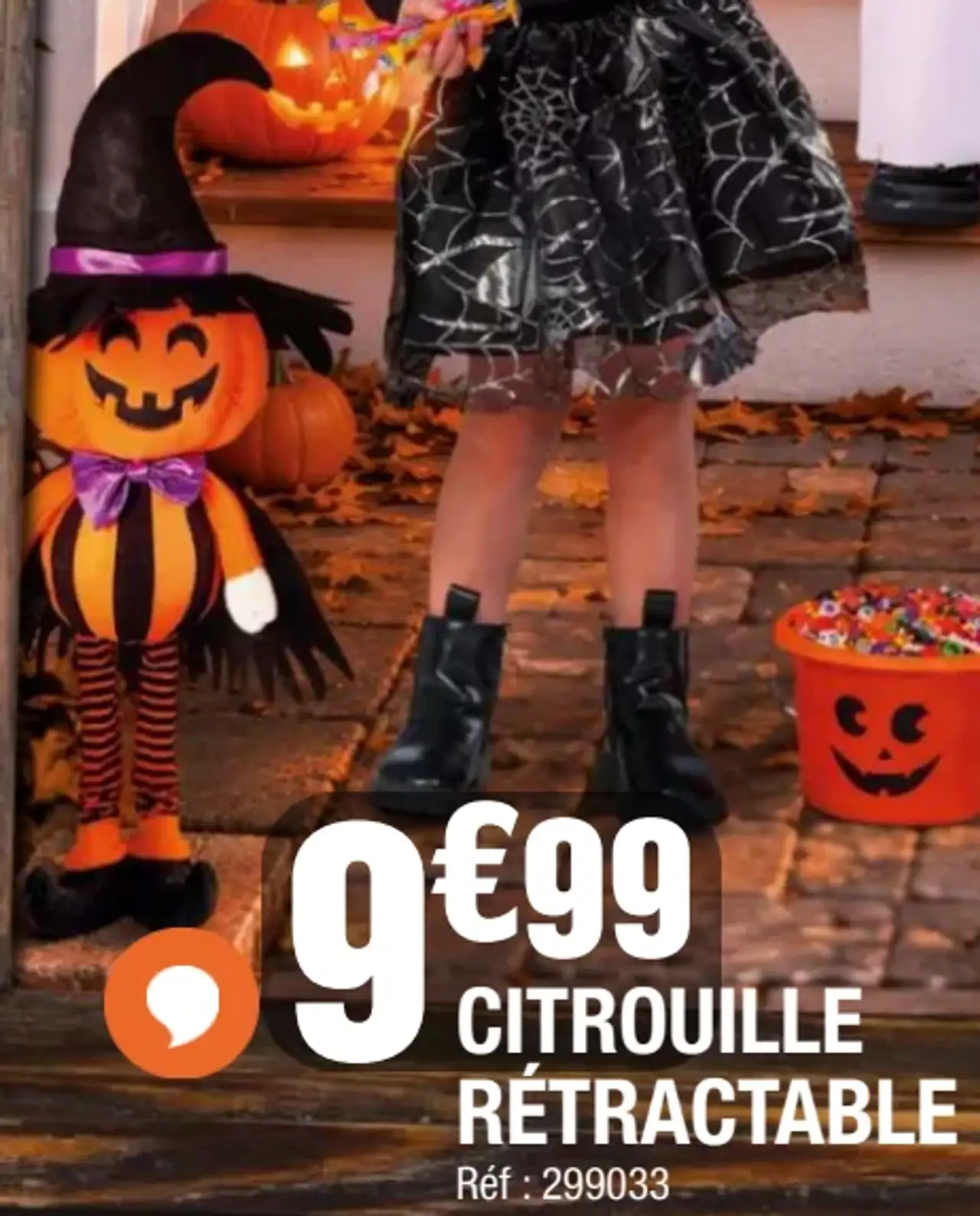 CITROUILLE RÉTRACTABLE