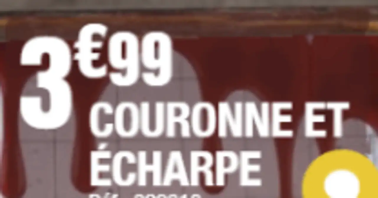Couronne et écharpe