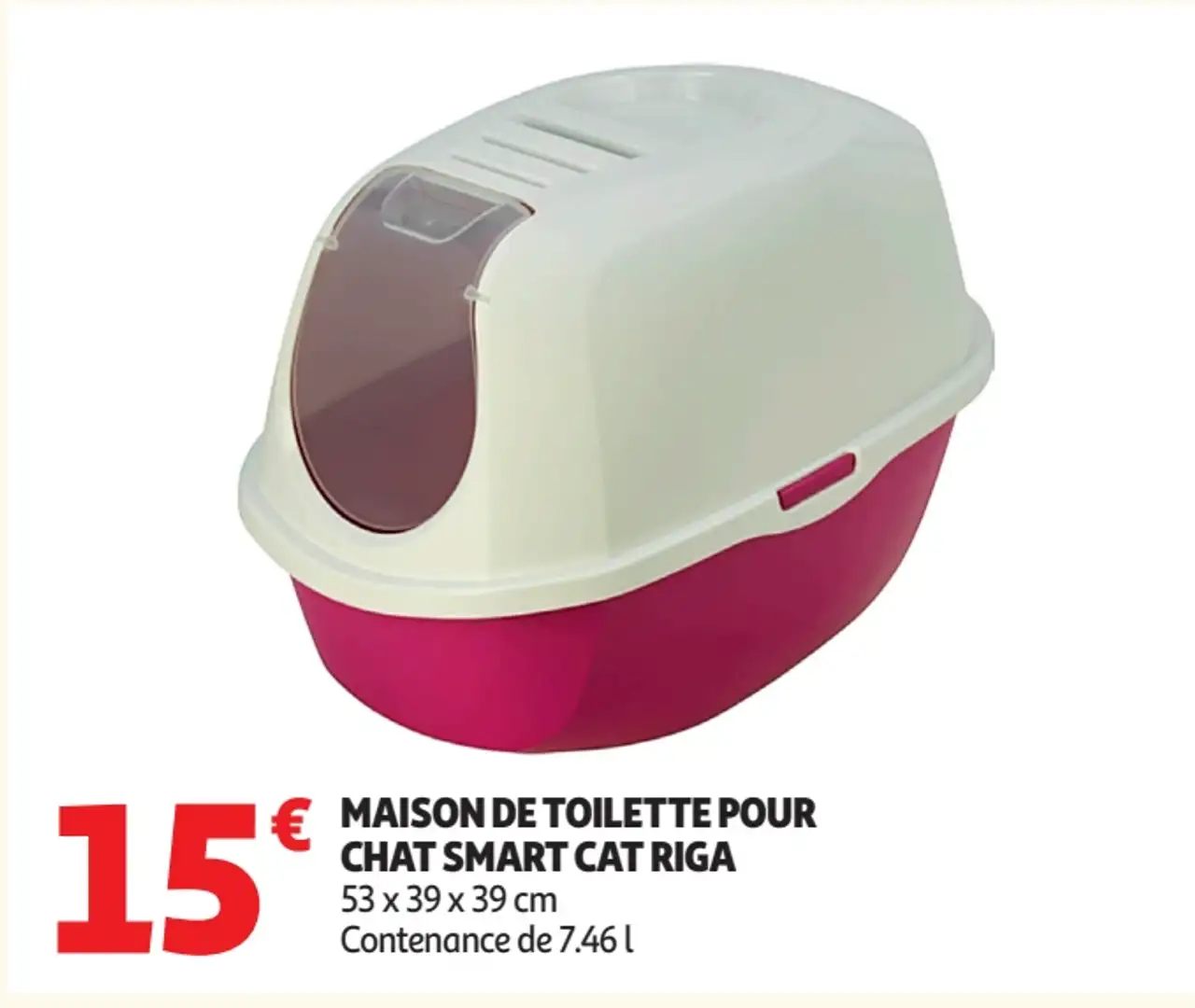 MAISON DE TOILETTE POUR CHAT SMART CAT RIGA