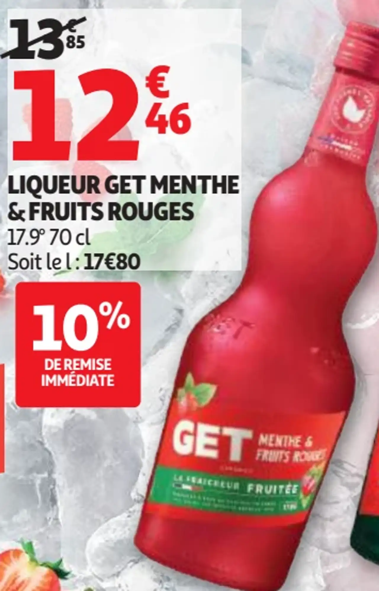 Liqueur GET Menthe & Fruits Rouges