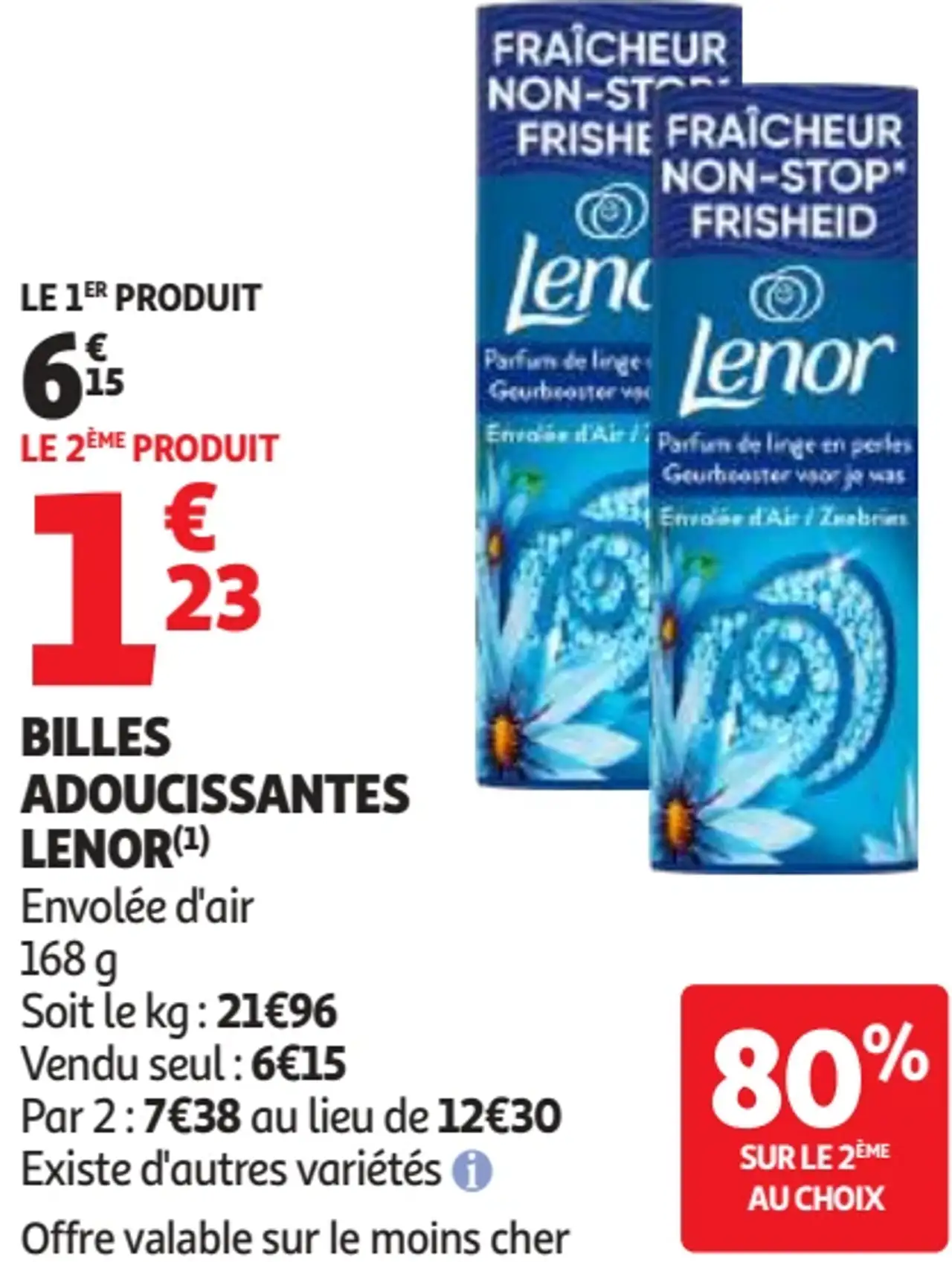 Billes adoucissantes Lenor Envolée d'air